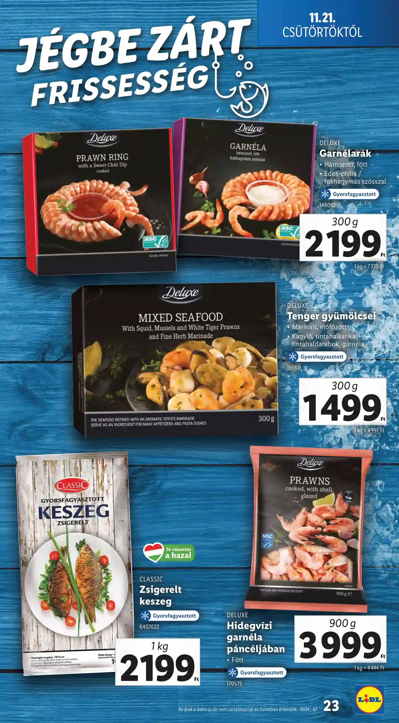 Lidl akciós újság 47. hét (Érvényes 11.21-től) (16 oldal)