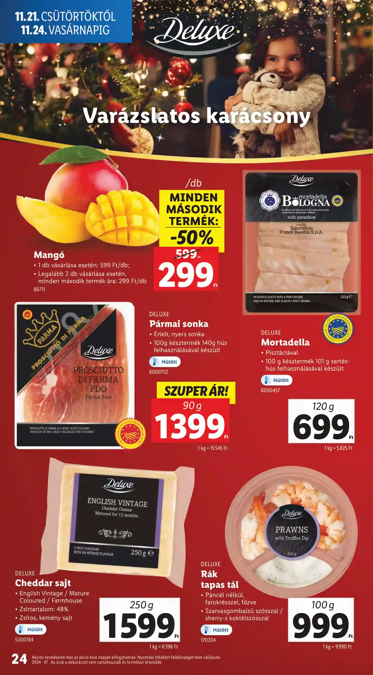 Lidl akciós újság 47. hét (Érvényes 11.21-től) (17 oldal)