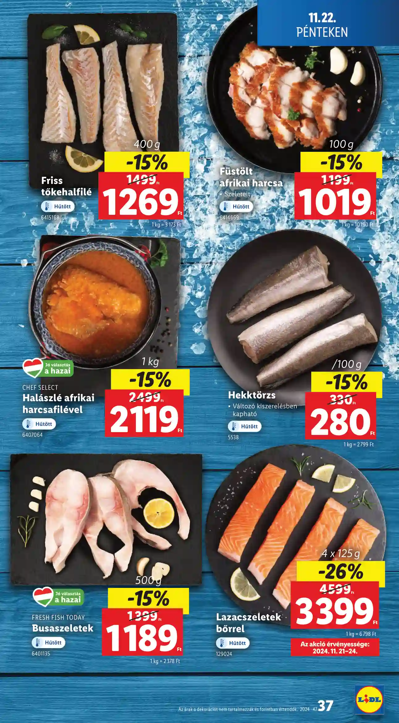 Lidl akciós újság 47. hét (Érvényes 11.21-től) (31 oldal)