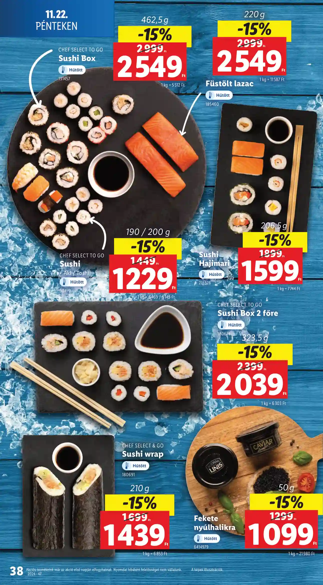 Lidl akciós újság 47. hét (Érvényes 11.21-től) (32 oldal)