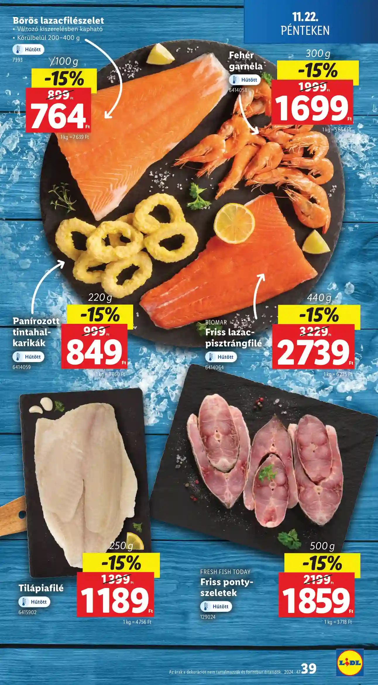 Lidl akciós újság 47. hét (Érvényes 11.21-től) (33 oldal)