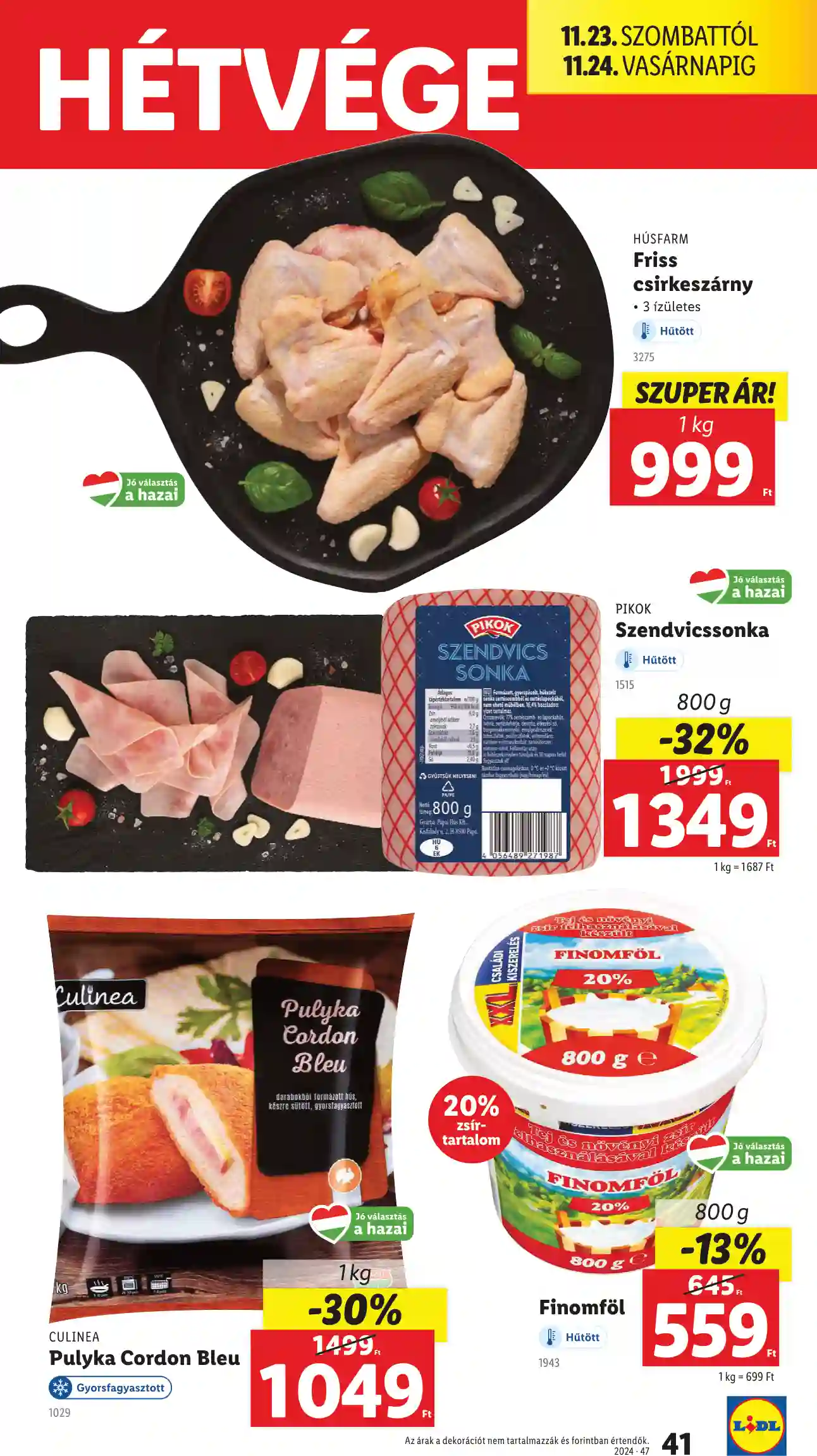 Lidl akciós újság 47. hét (Érvényes 11.21-től) (36 oldal)