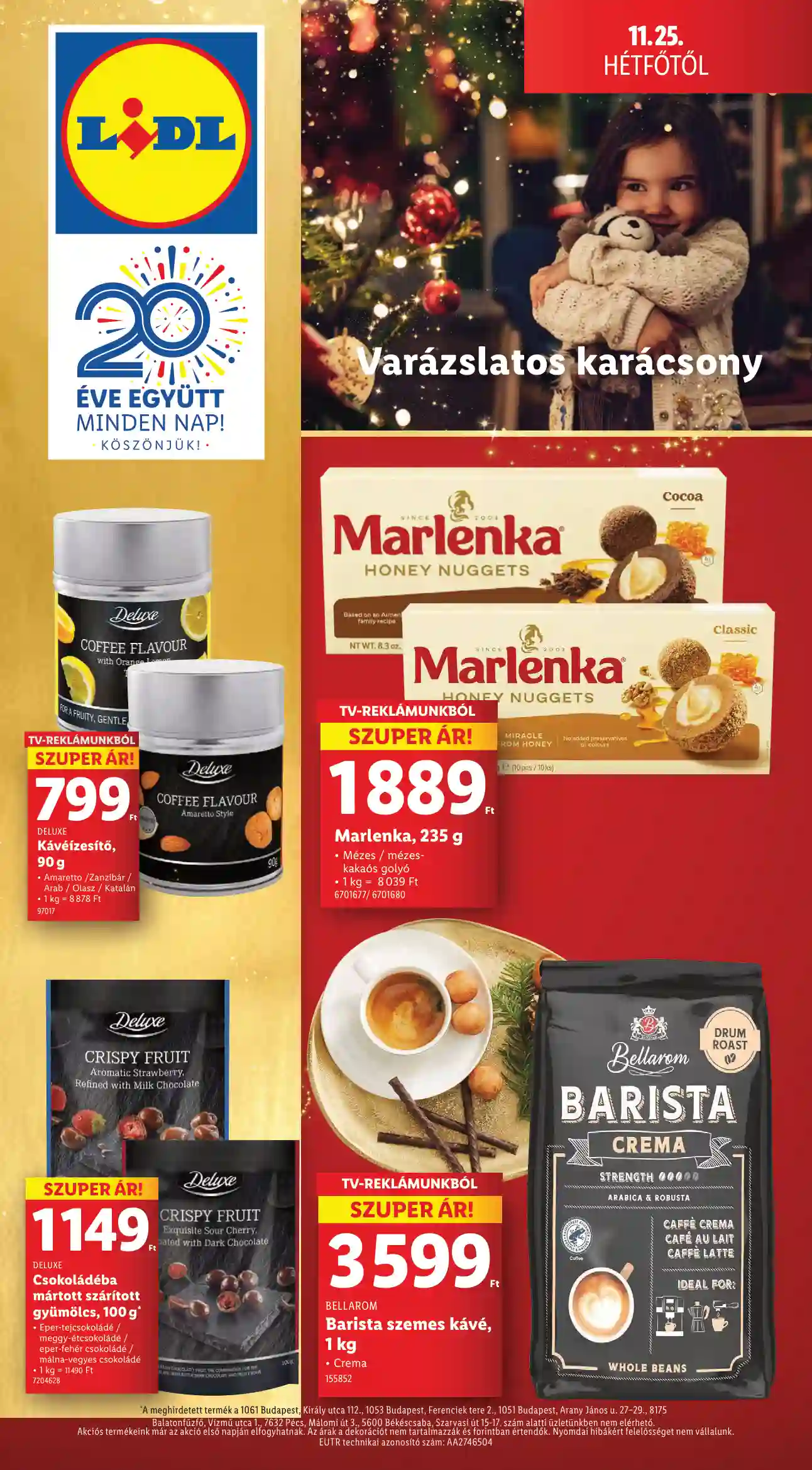 Lidl akciós újság 47. hét (Érvényes 11.21-től) (67 oldal)