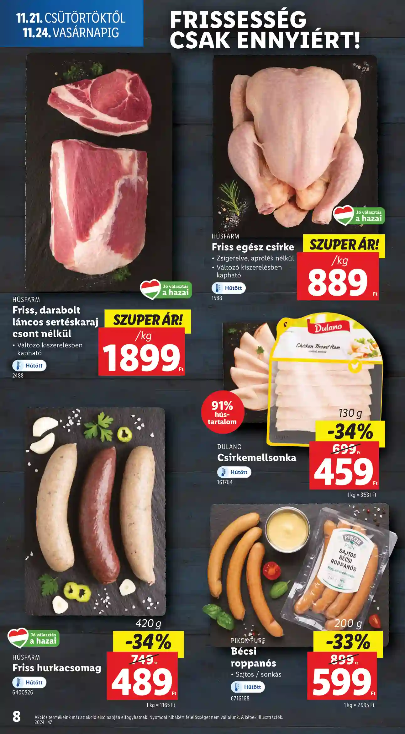 Lidl akciós újság 47. hét (Érvényes 11.21-től) (68 oldal)