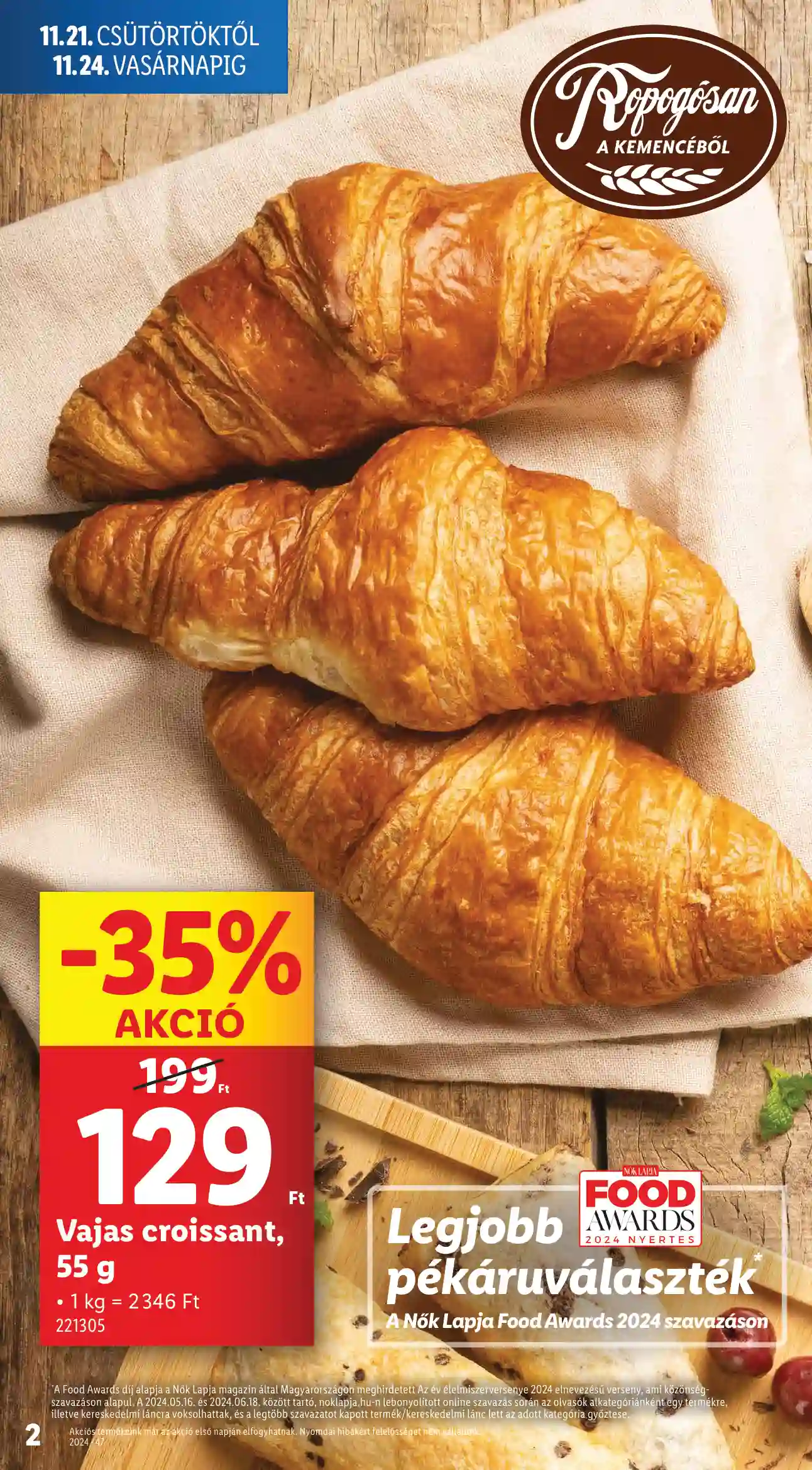 Lidl akciós újság 47. hét (Érvényes 11.21-től) (2 oldal)