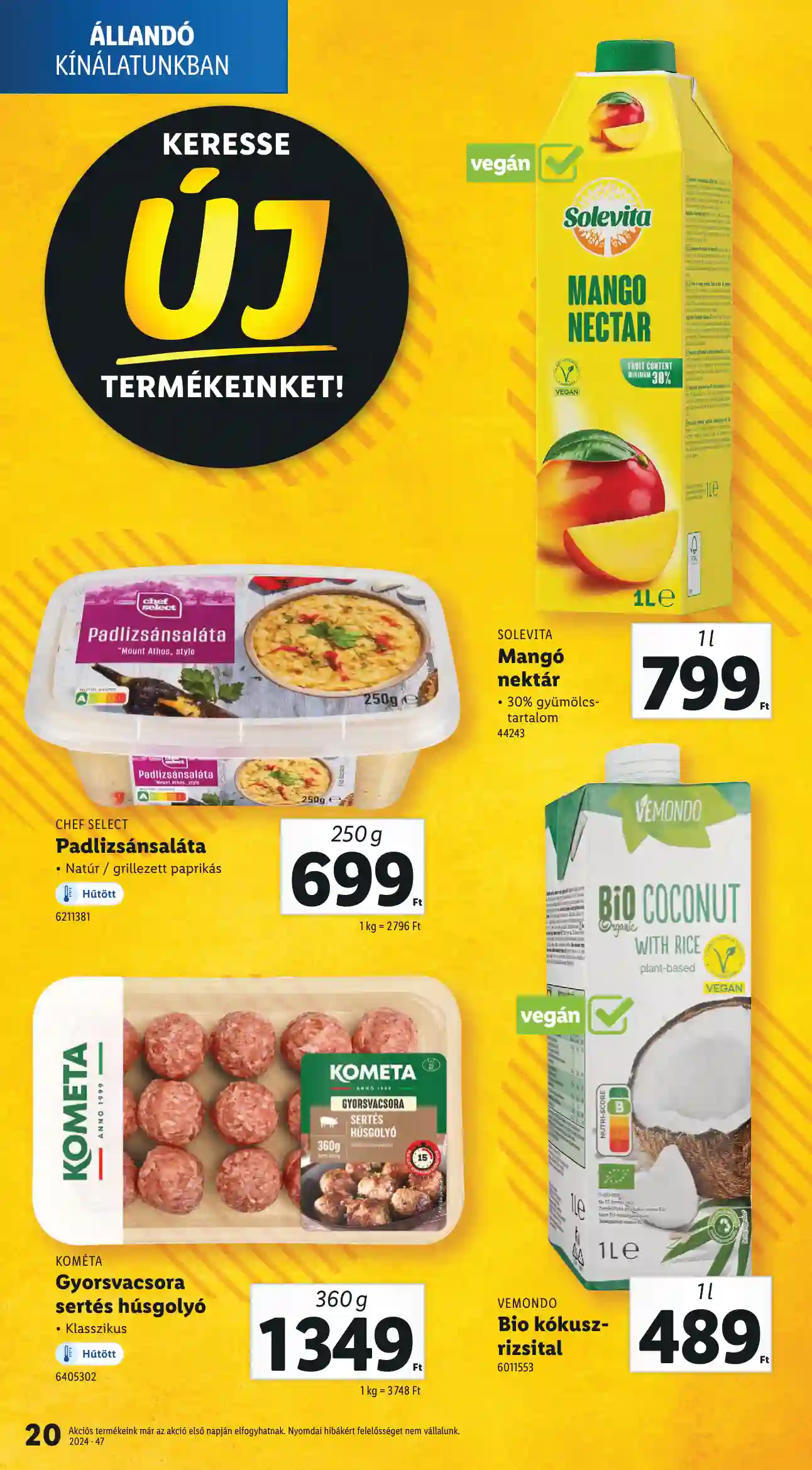 Lidl akciós újság 47. hét (Érvényes 11.21-től) (12 oldal)
