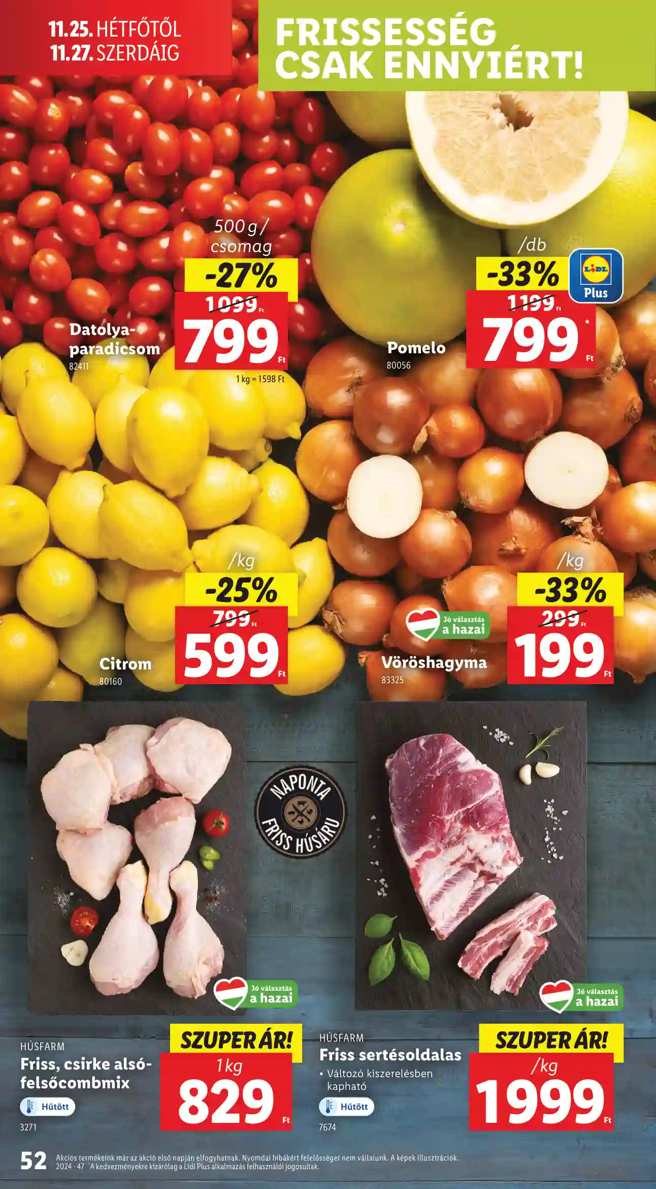 Lidl akciós újság 47. hét (Érvényes 11.21-től) (48 oldal)
