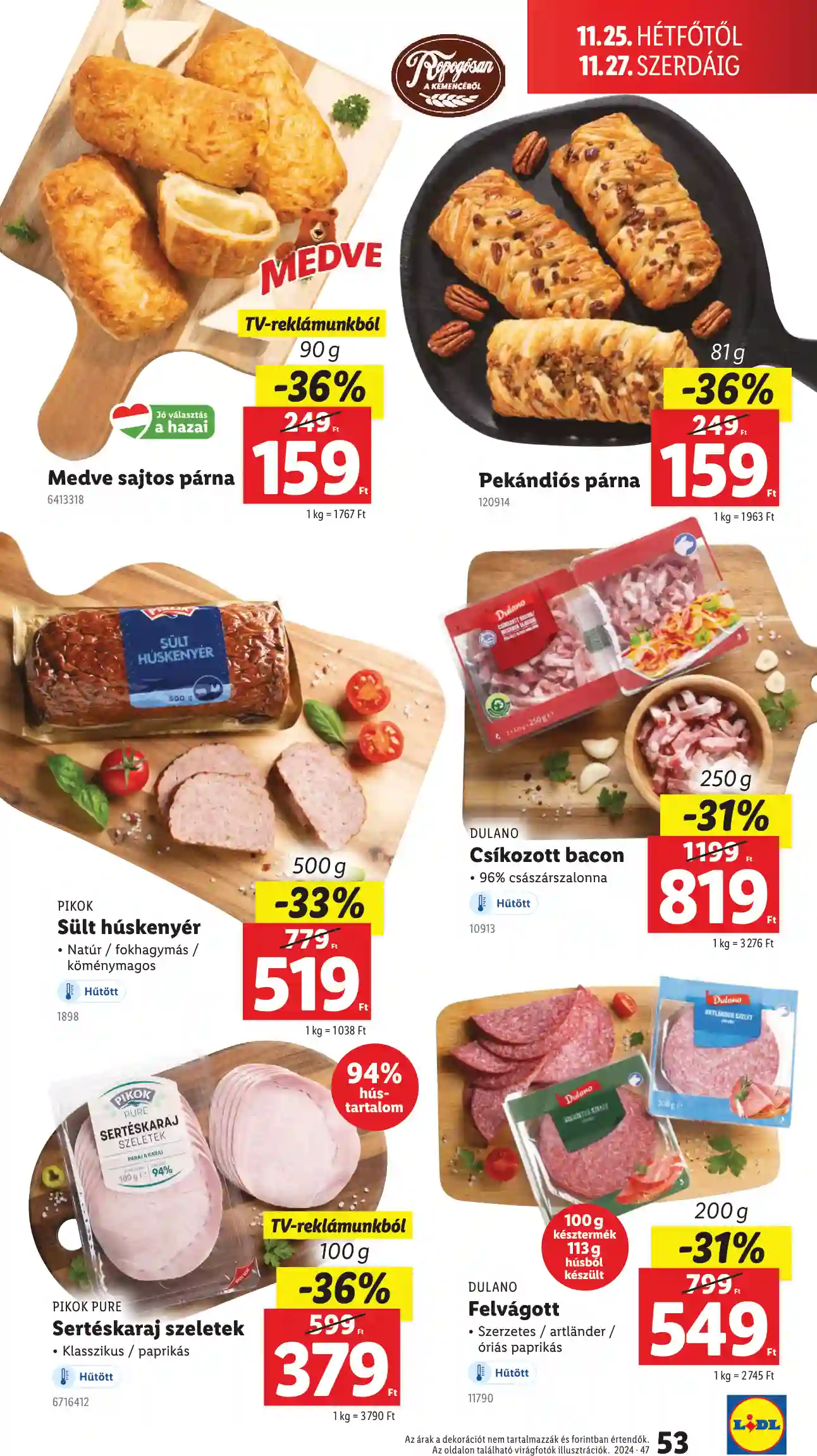 Lidl akciós újság 47. hét (Érvényes 11.21-től) (49 oldal)
