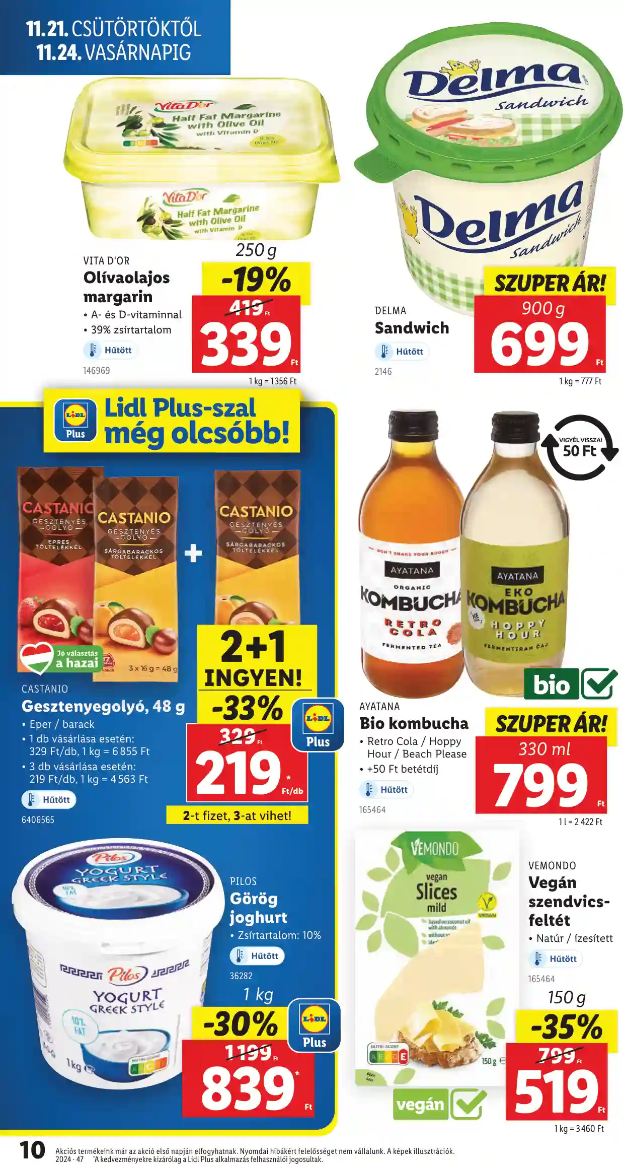Lidl akciós újság 47. hét (Érvényes 11.21-től) (70 oldal)