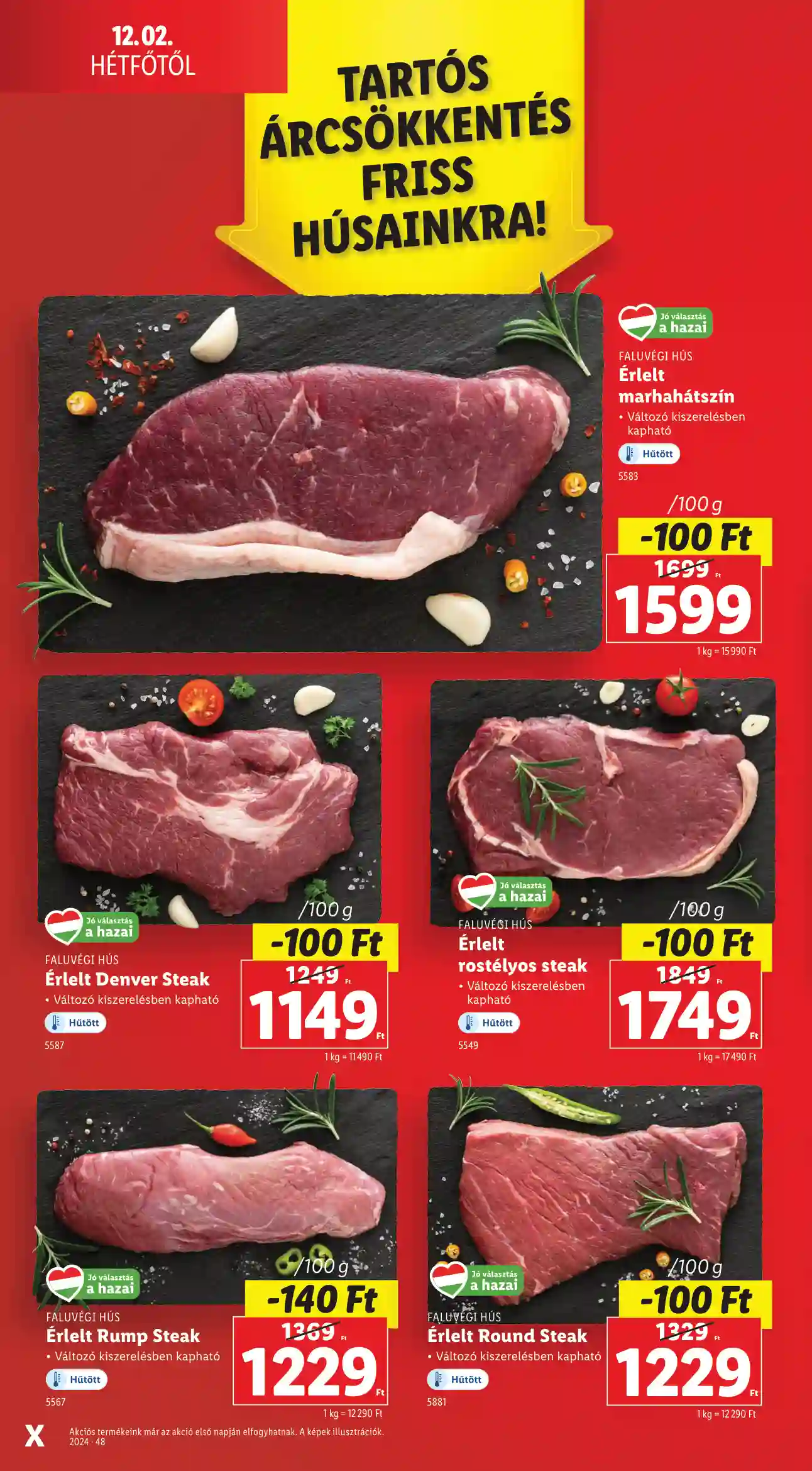 Lidl akciós újság 48. hét (Érvényes 12.02-től) (2 oldal)