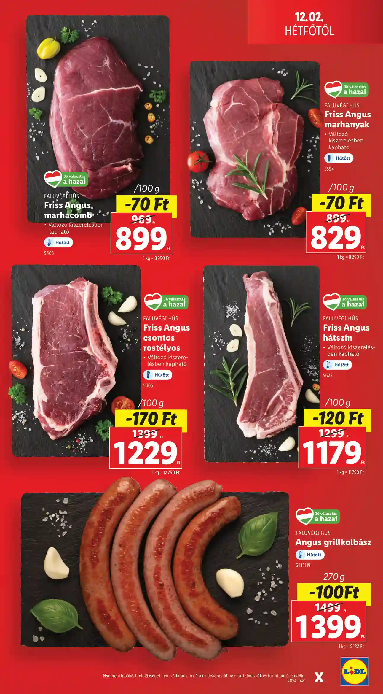 Lidl akciós újság 48. hét (Érvényes 12.02-től) (3 oldal)