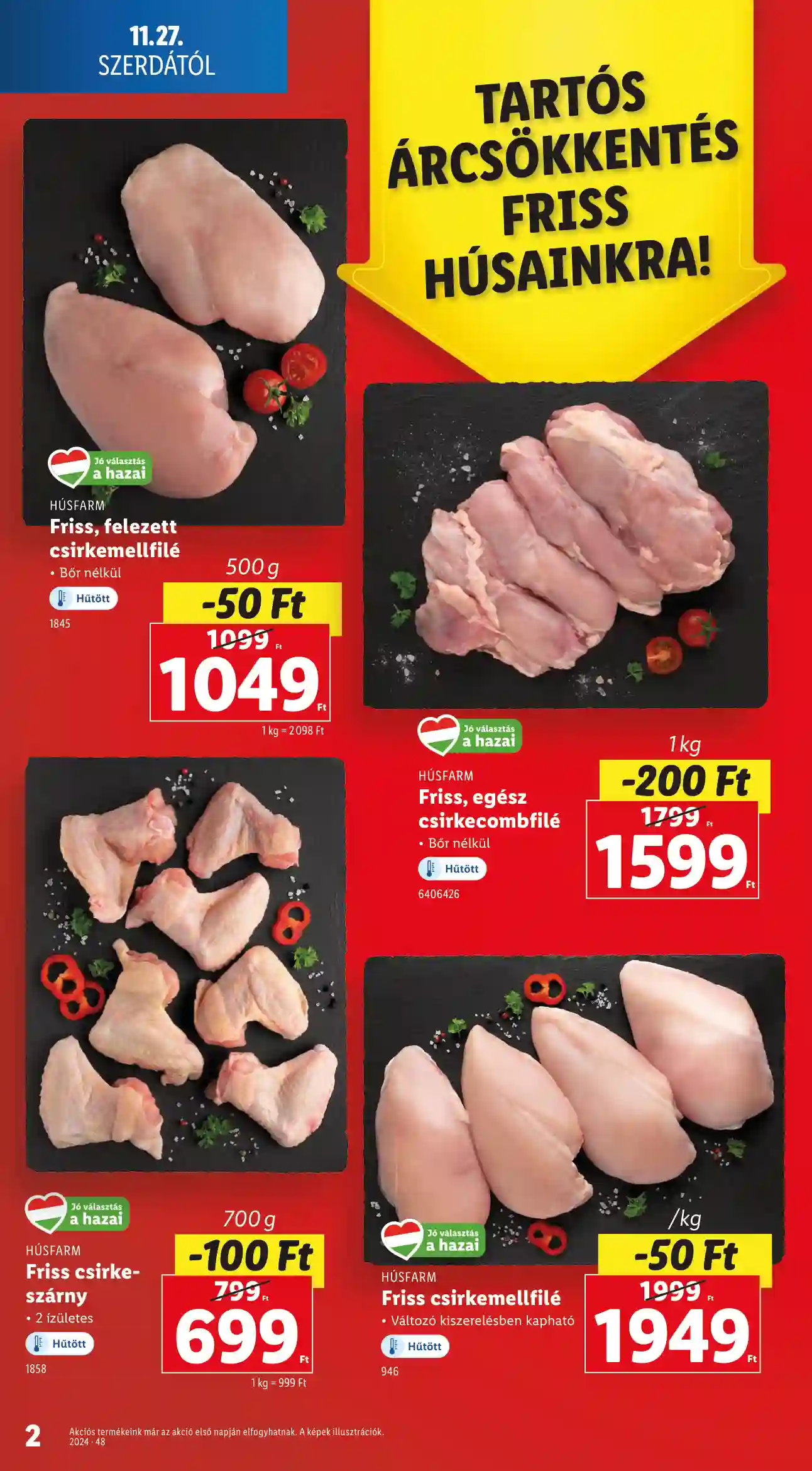 Lidl akciós újság 48. hét (Érvényes 12.02-től) (4 oldal)