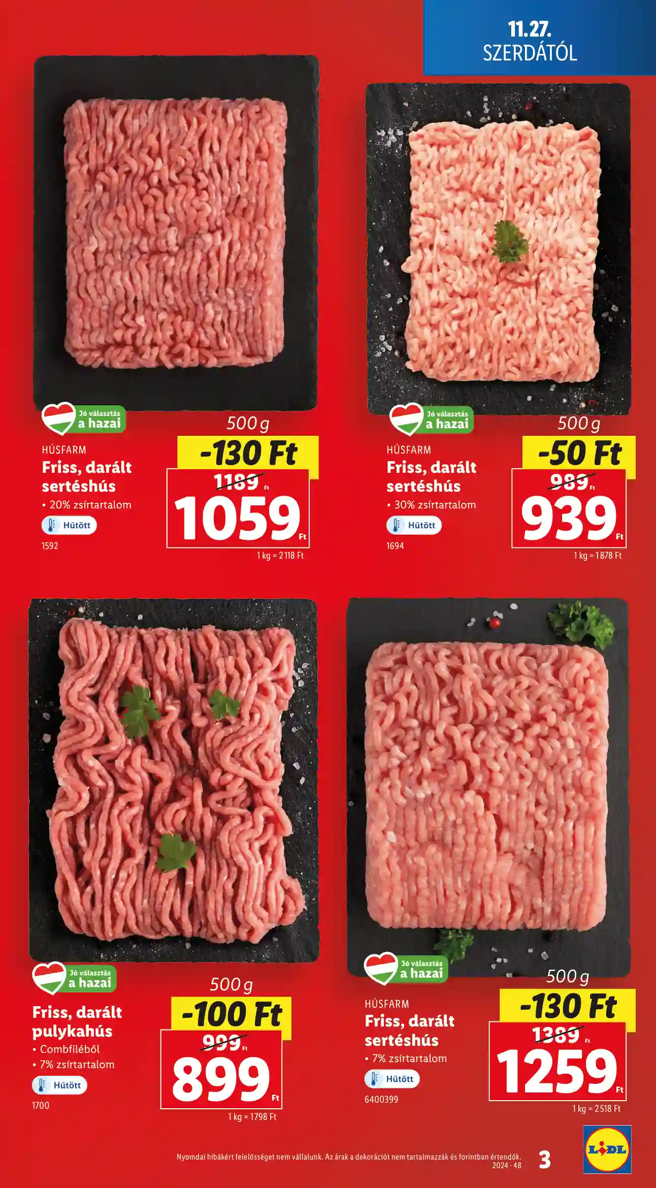 Lidl akciós újság 48. hét (Érvényes 12.02-től) (5 oldal)