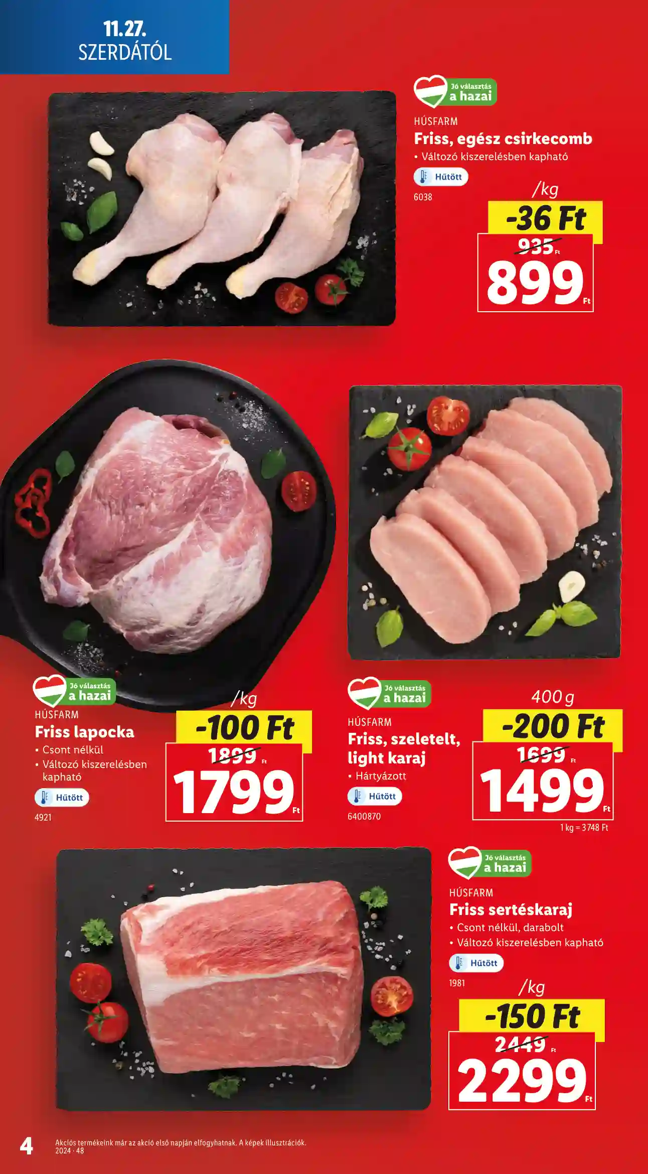 Lidl akciós újság 48. hét (Érvényes 12.02-től) (6 oldal)