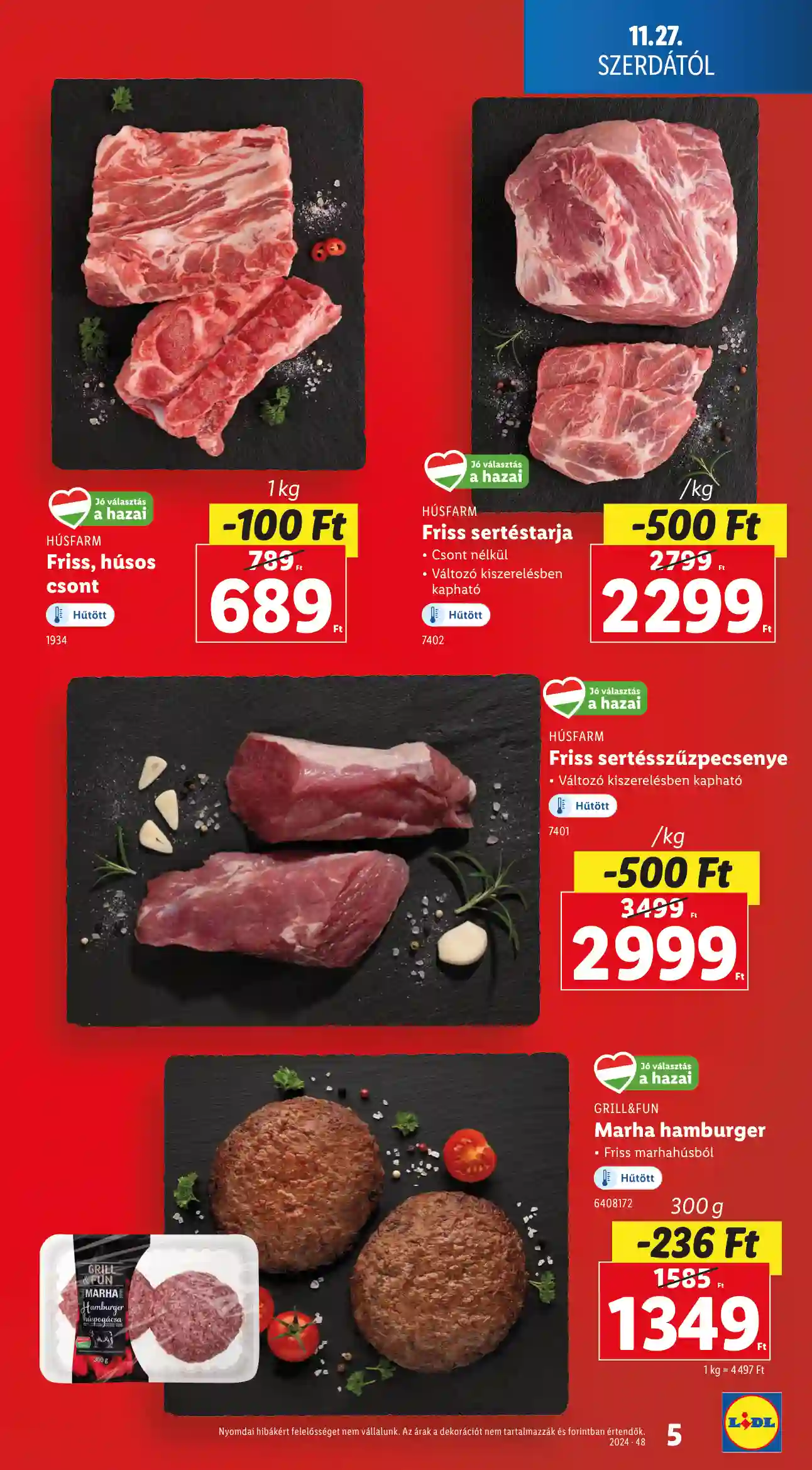Lidl akciós újság 48. hét (Érvényes 12.02-től) (7 oldal)