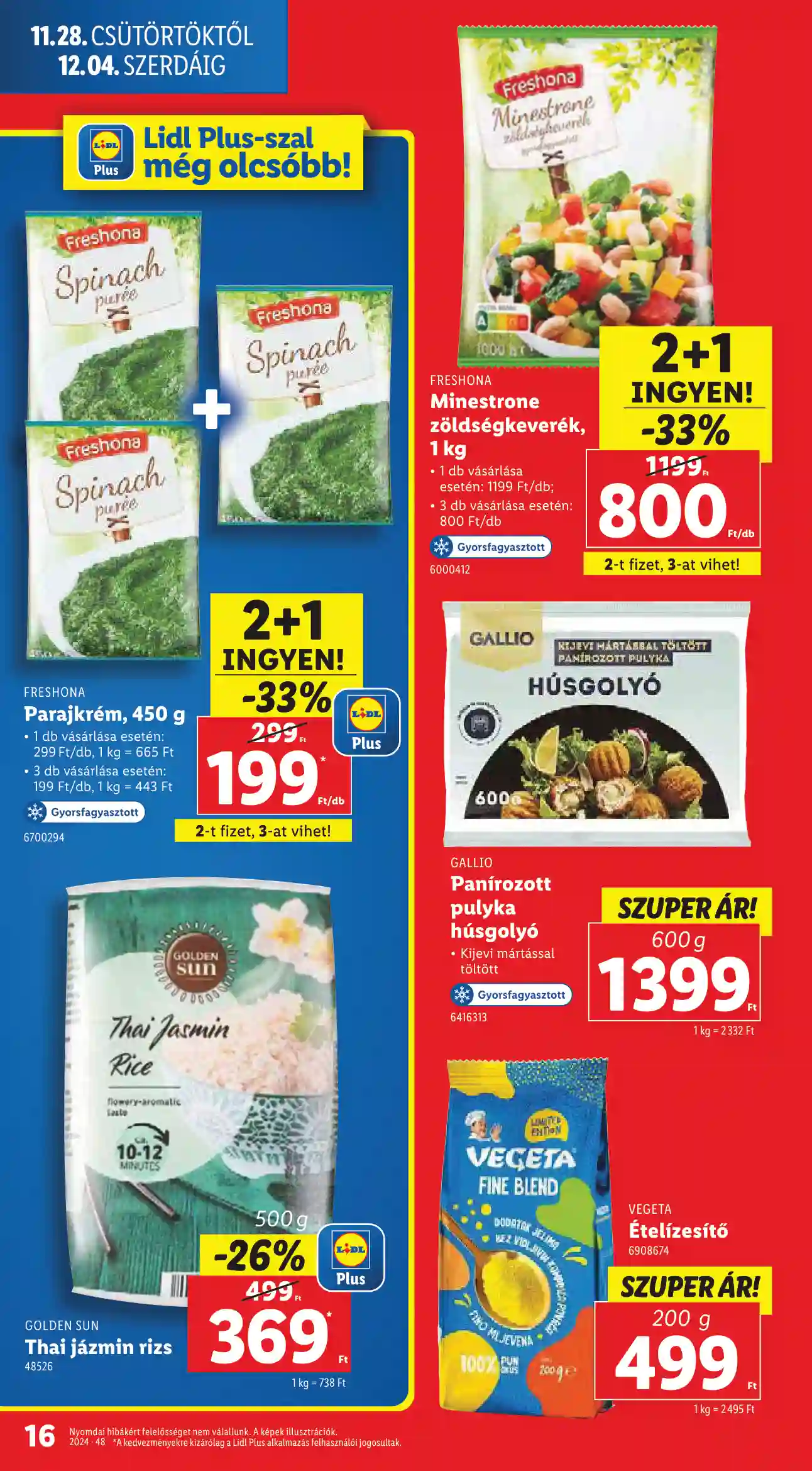 Lidl akciós újság 48. hét (Érvényes 11.28-tól) (8 oldal)