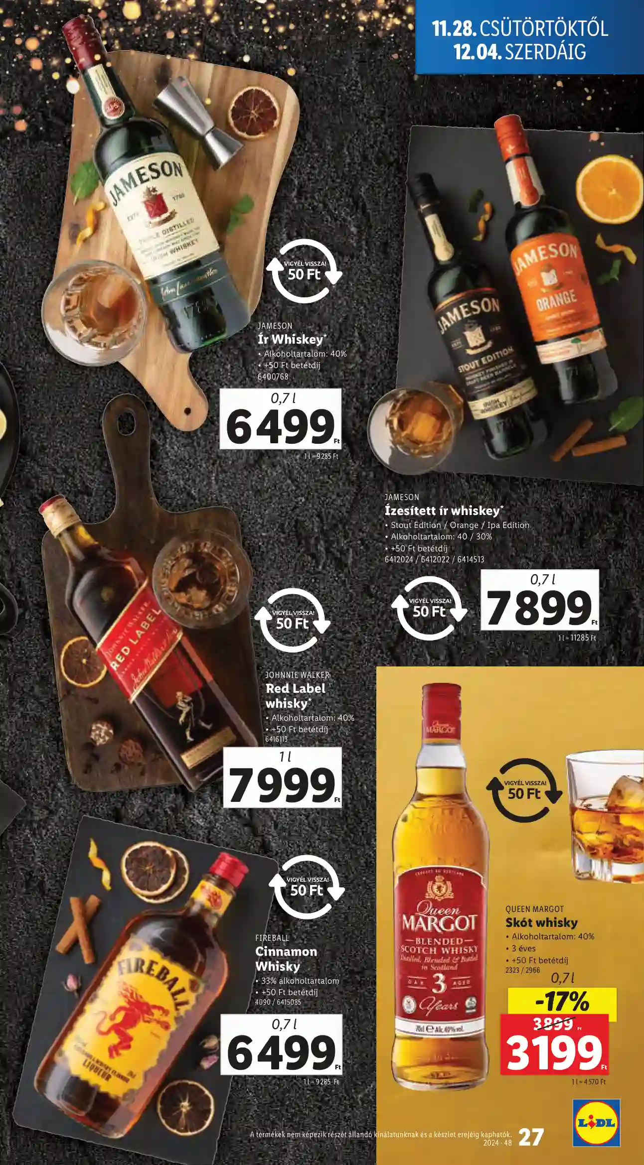 Lidl akciós újság 48. hét (Érvényes 11.28-tól) (20 oldal)