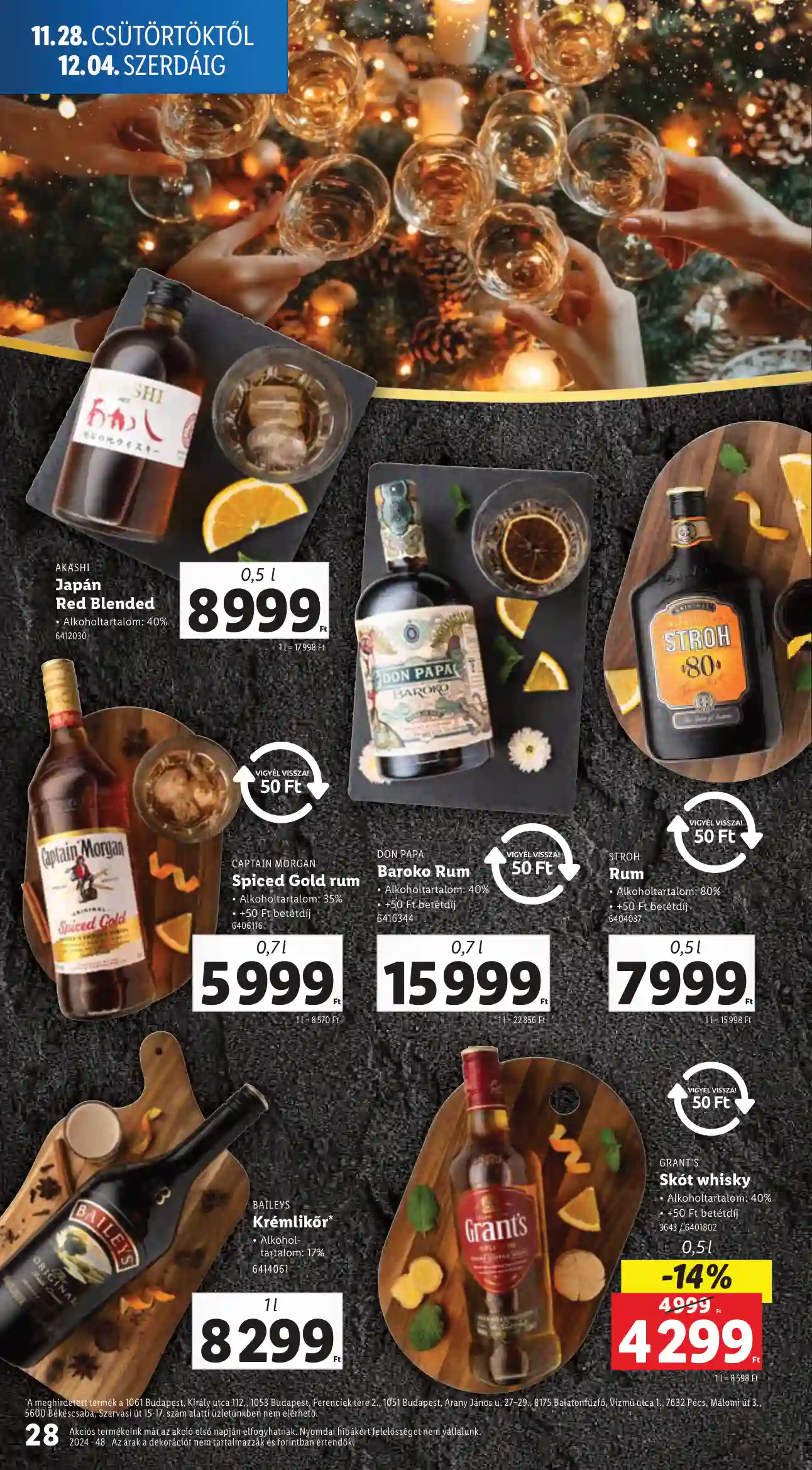 Lidl akciós újság 48. hét (Érvényes 11.28-tól) (21 oldal)
