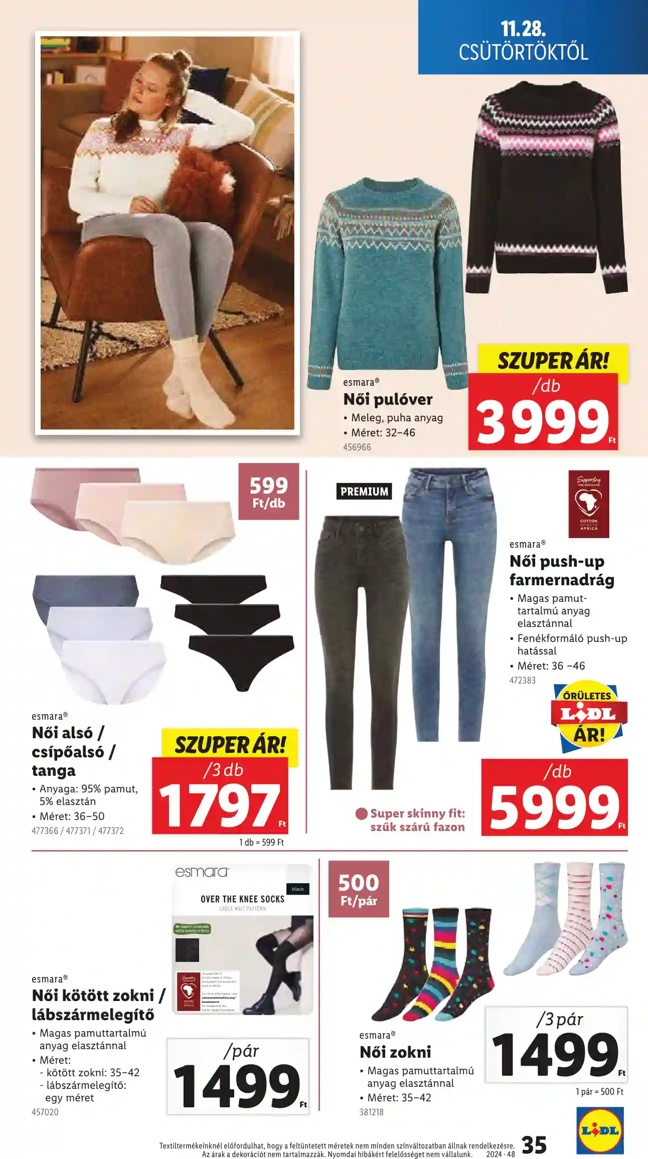 Lidl akciós újság 48. hét (Érvényes 11.28-tól) (29 oldal)