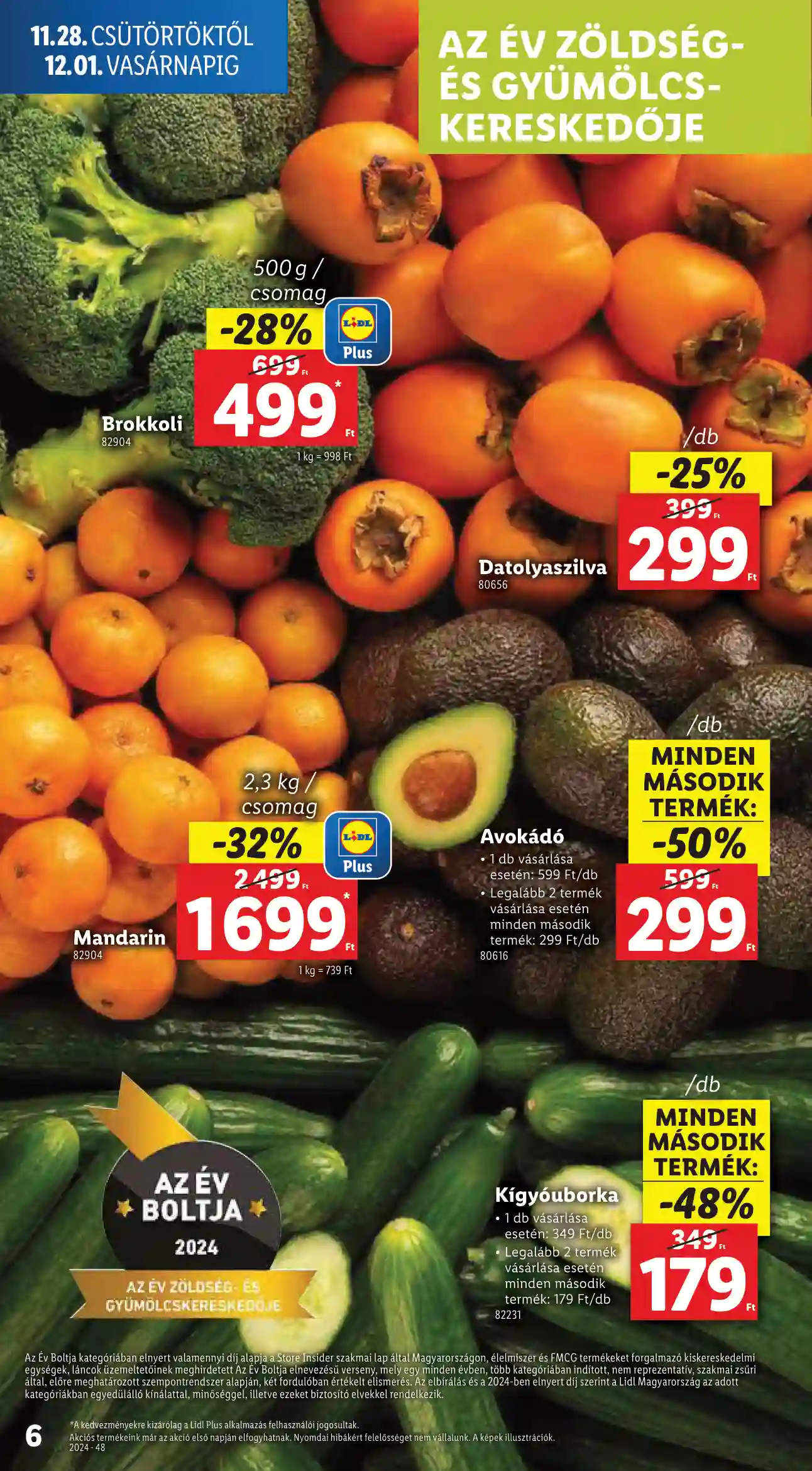 Lidl akciós újság 48. hét (Érvényes 11.28-tól) (46 oldal)