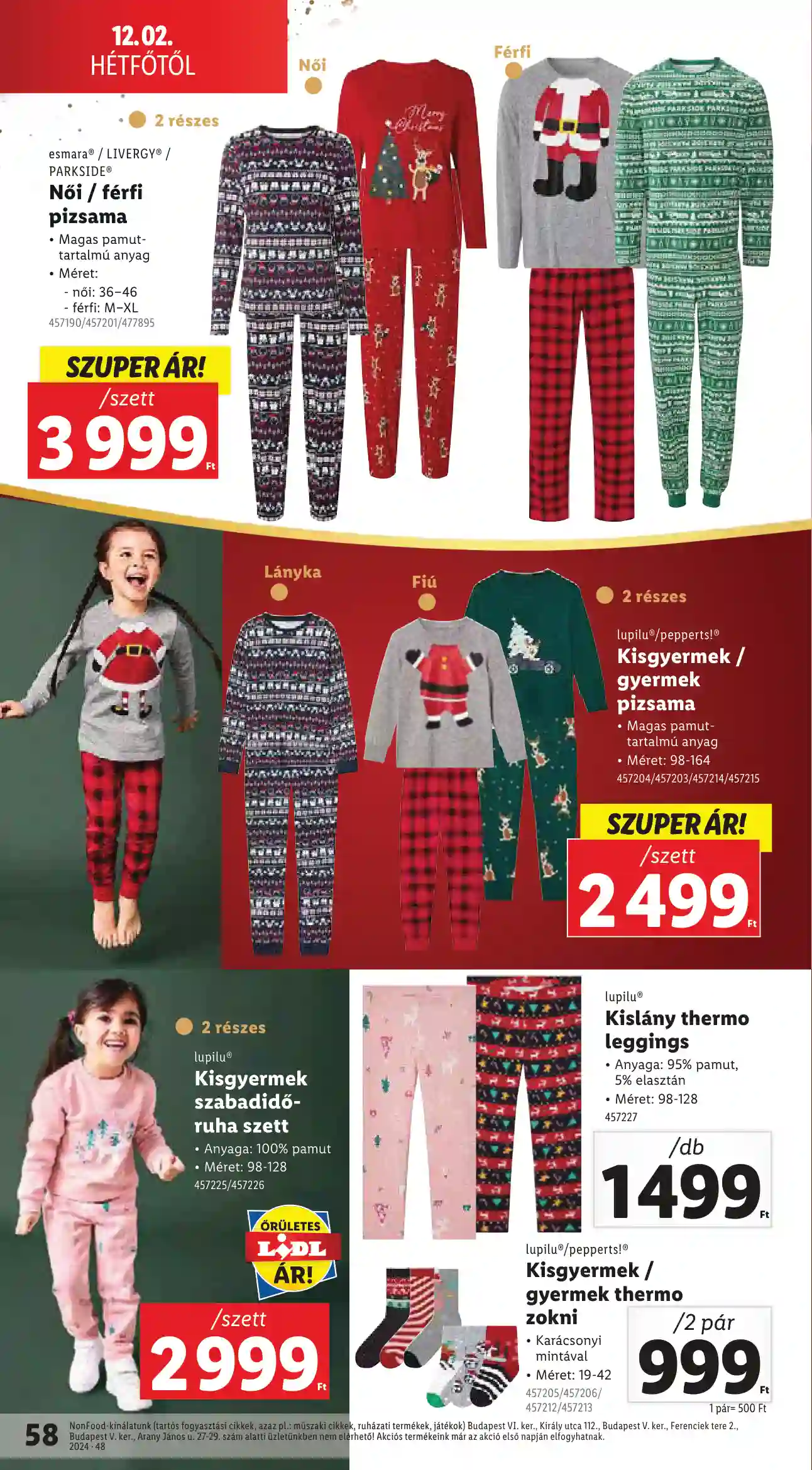Lidl akciós újság 48. hét (Érvényes 11.28-tól) (54 oldal)