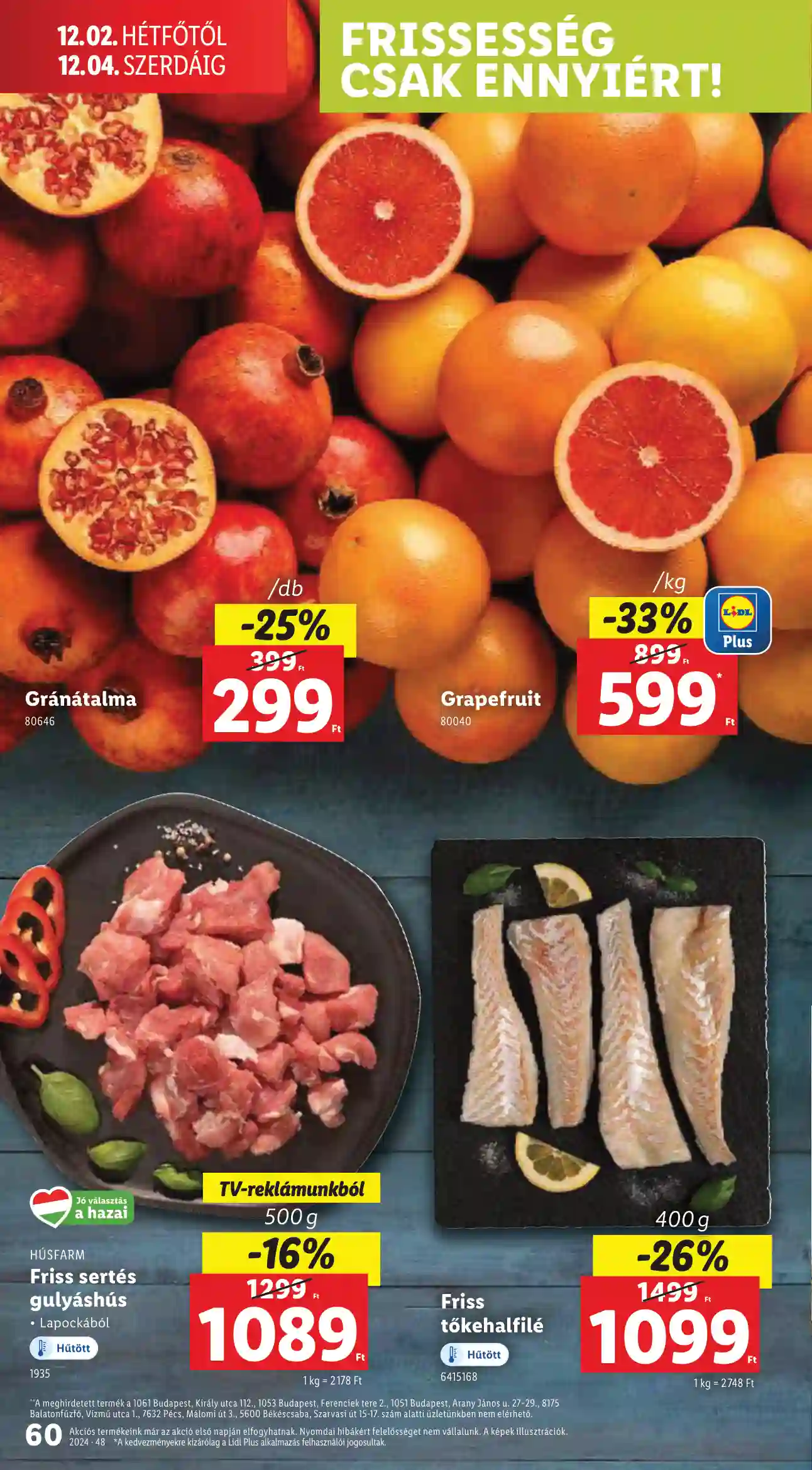 Lidl akciós újság 48. hét (Érvényes 11.28-tól) (56 oldal)