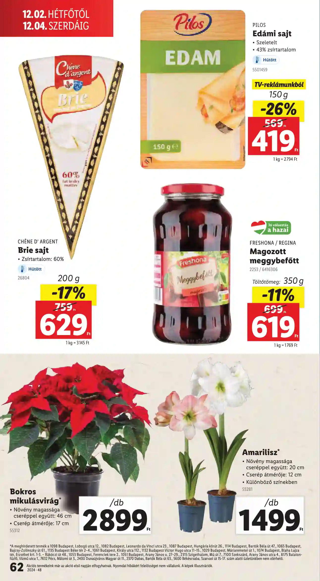 Lidl akciós újság 48. hét (Érvényes 11.28-tól) (59 oldal)