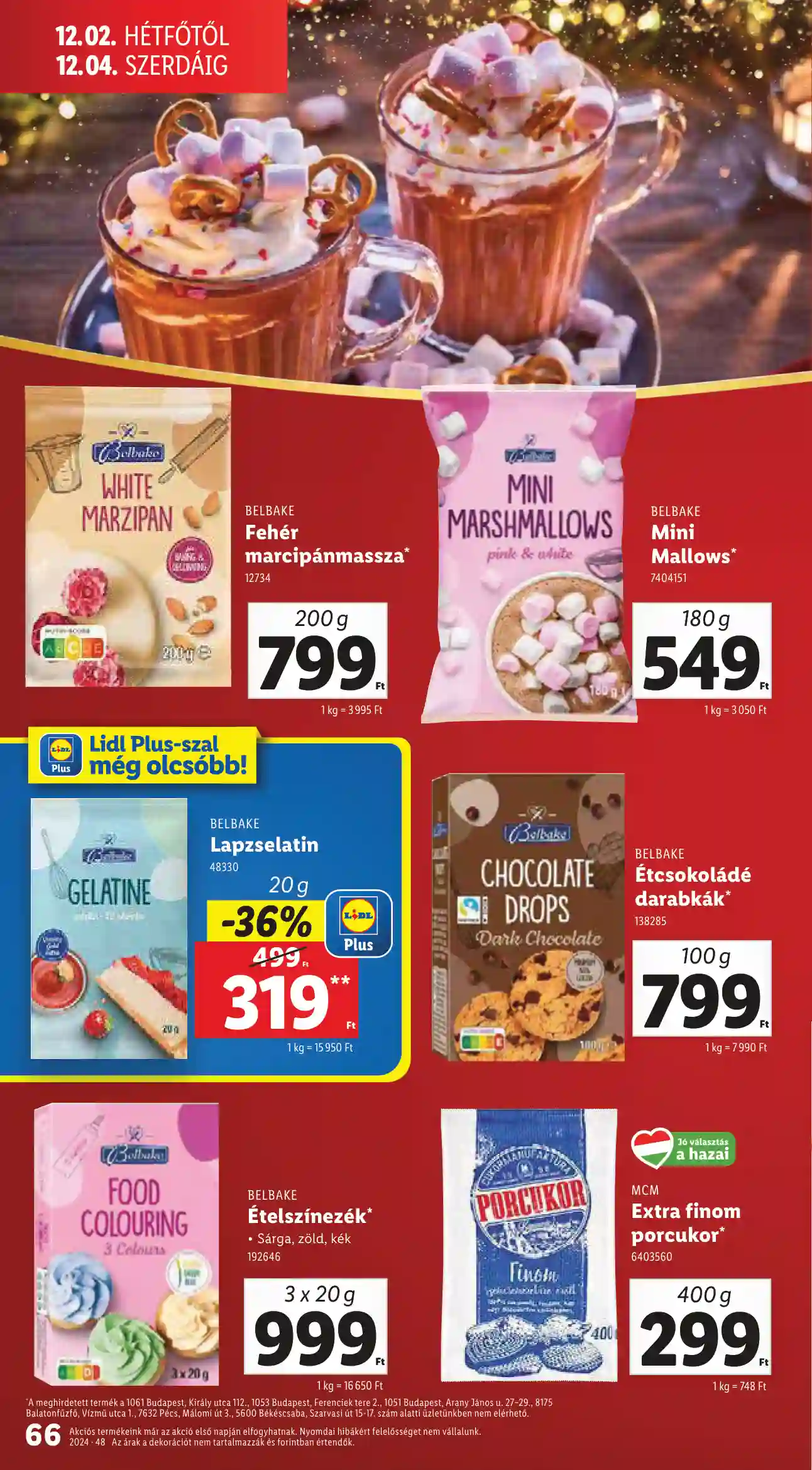 Lidl akciós újság 48. hét (Érvényes 11.28-tól) (63 oldal)