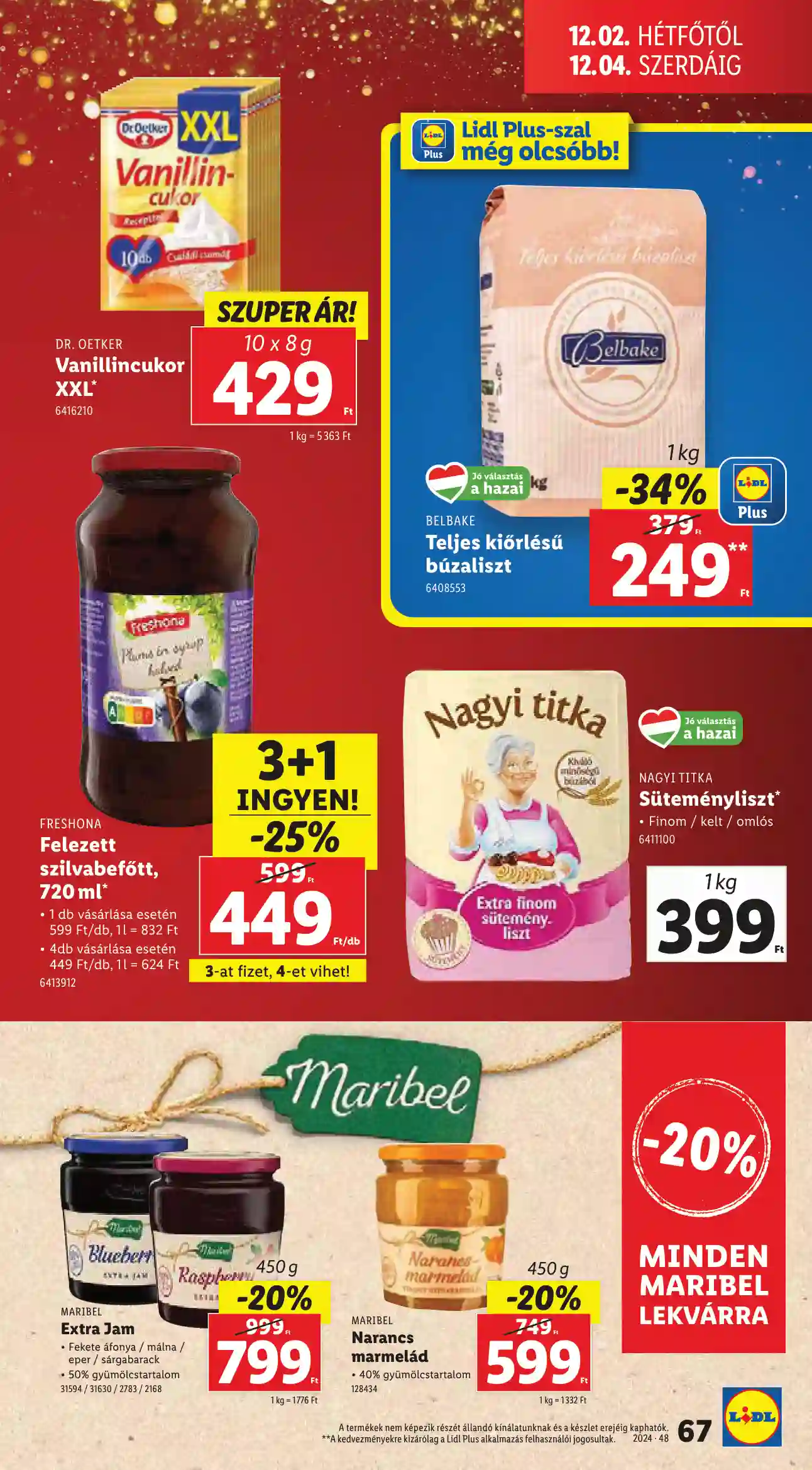 Lidl akciós újság 48. hét (Érvényes 11.28-tól) (64 oldal)