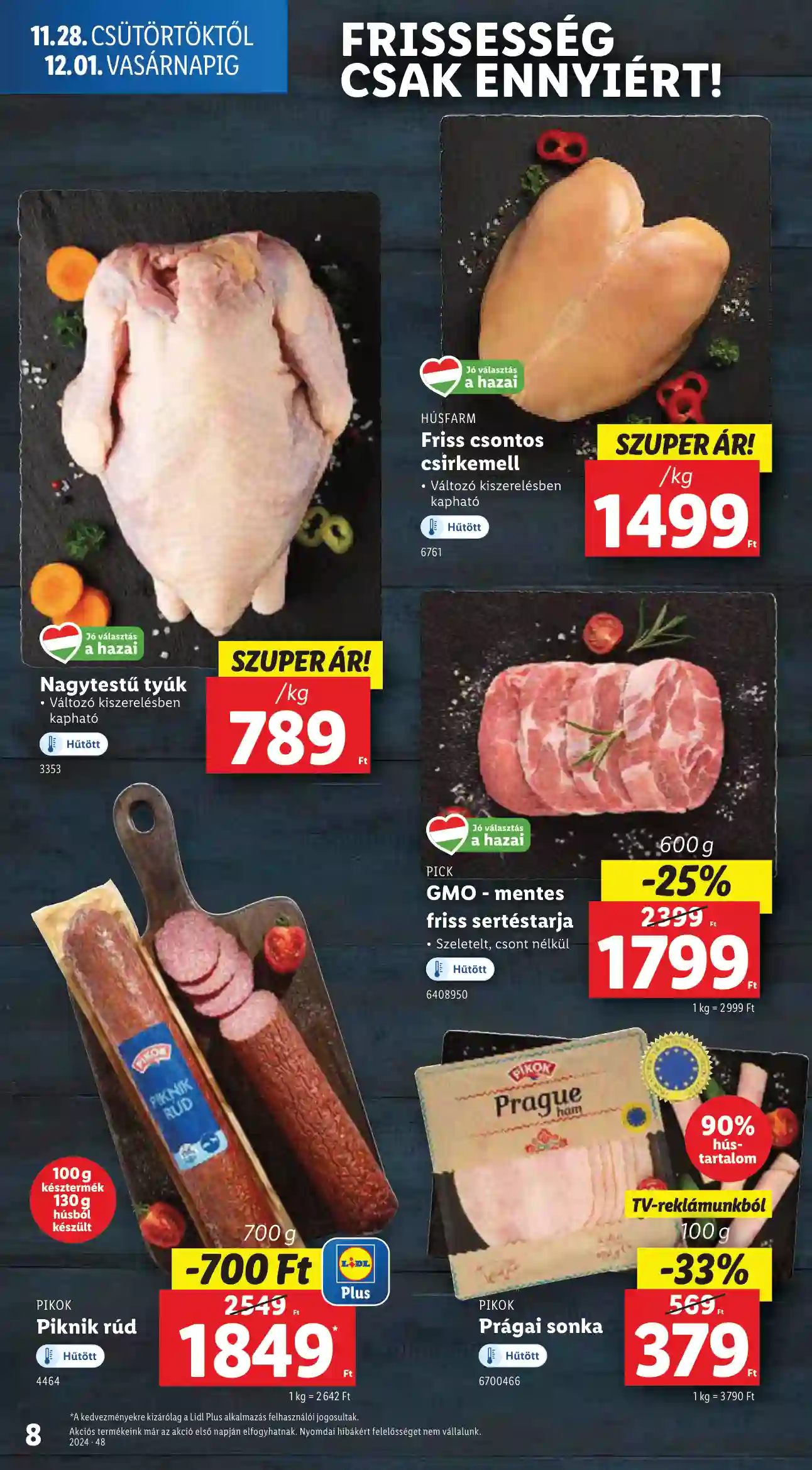 Lidl akciós újság 48. hét (Érvényes 11.28-tól) (68 oldal)