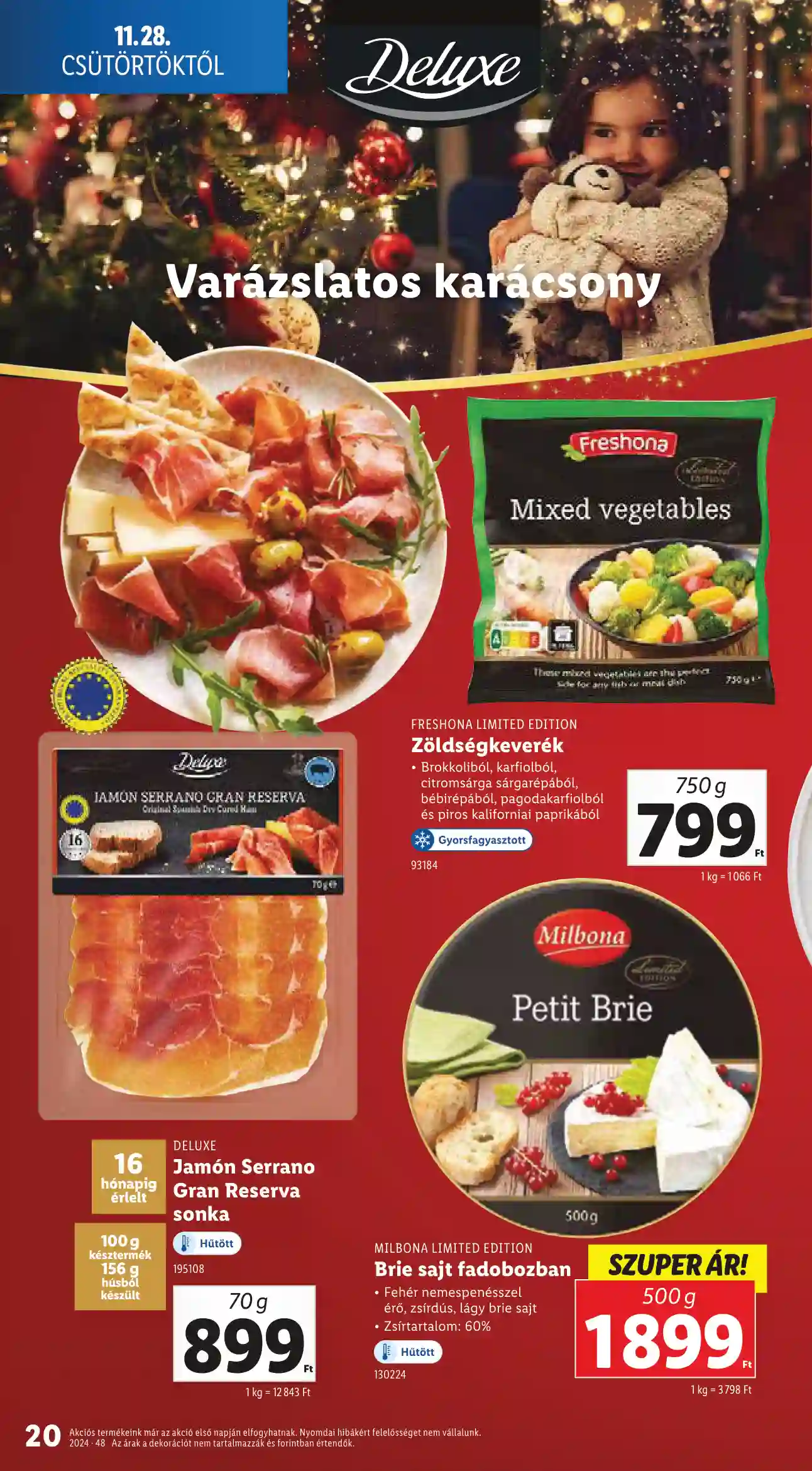 Lidl akciós újság 48. hét (Érvényes 11.28-tól) (12 oldal)