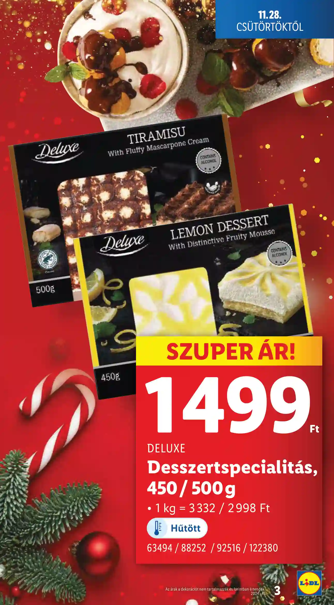 Lidl akciós újság 48. hét (Érvényes 11.28-tól) (13 oldal)