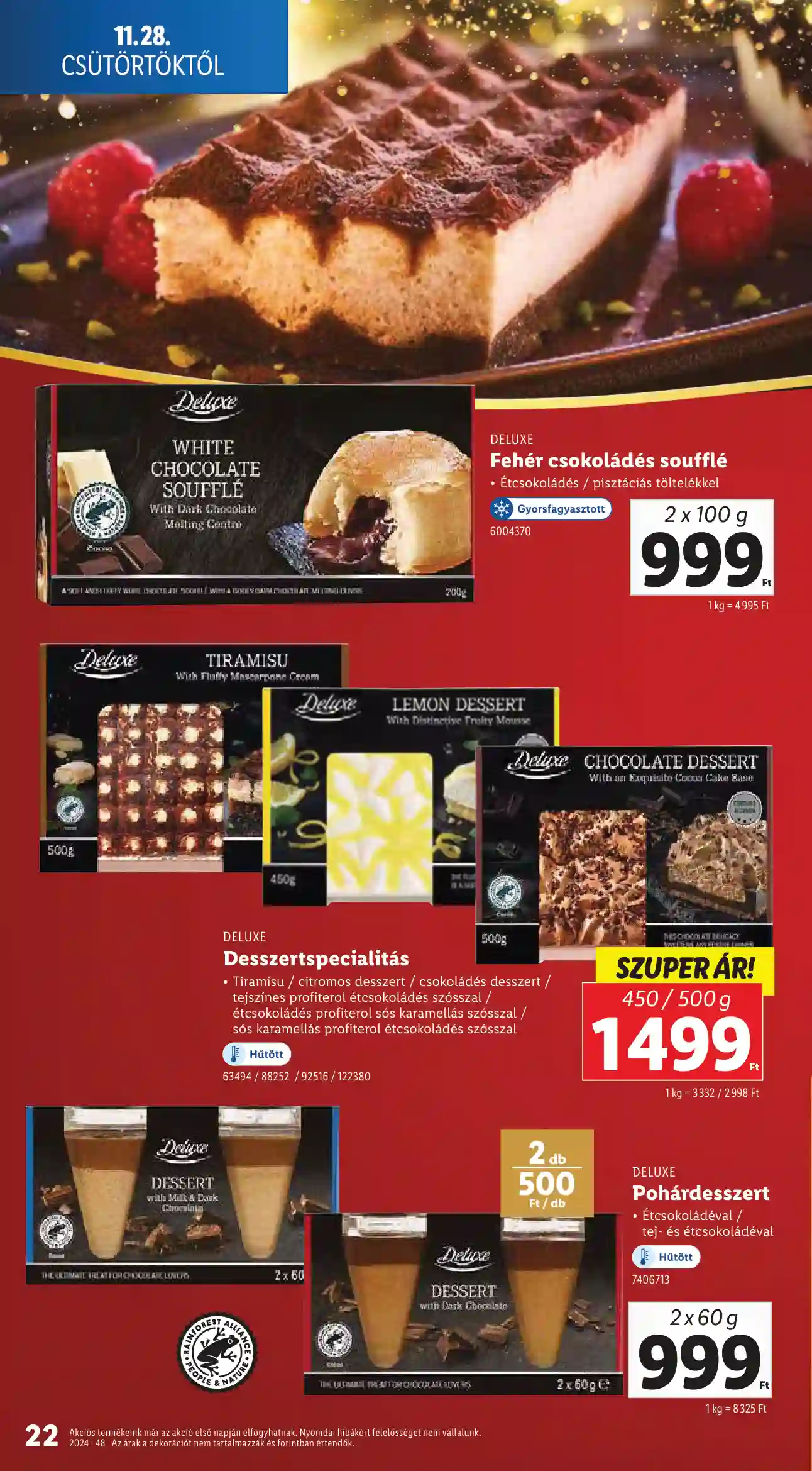 Lidl akciós újság 48. hét (Érvényes 11.28-tól) (15 oldal)