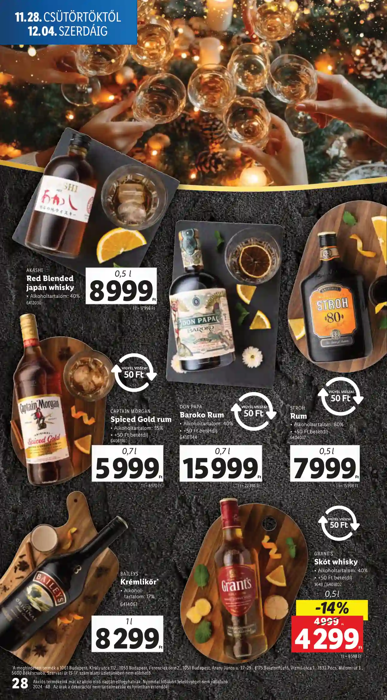 Lidl akciós újság 48. hét (Érvényes 11.28-tól) (21 oldal)