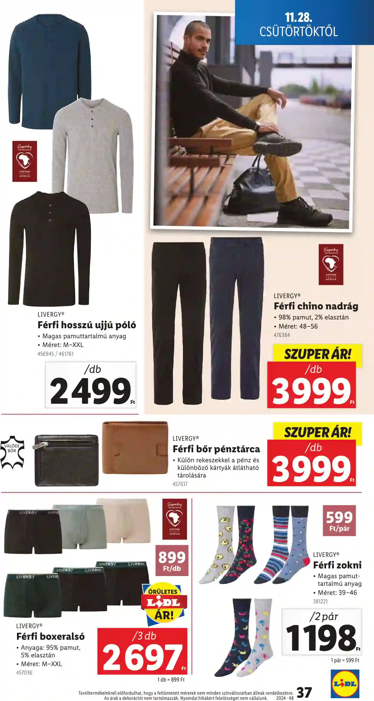 Lidl akciós újság 48. hét (Érvényes 11.28-tól) (31 oldal)