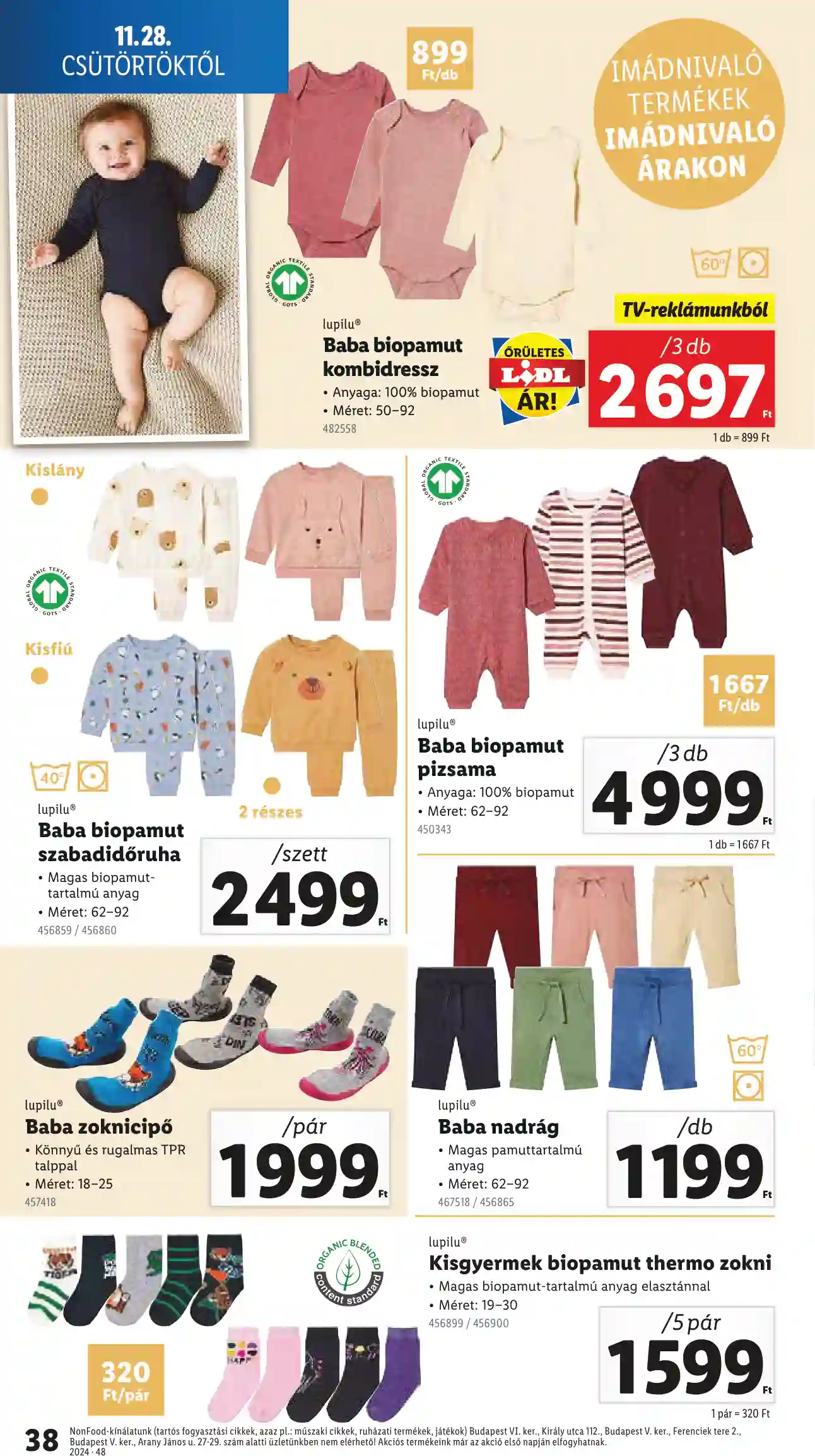 Lidl akciós újság 48. hét (Érvényes 11.28-tól) (32 oldal)