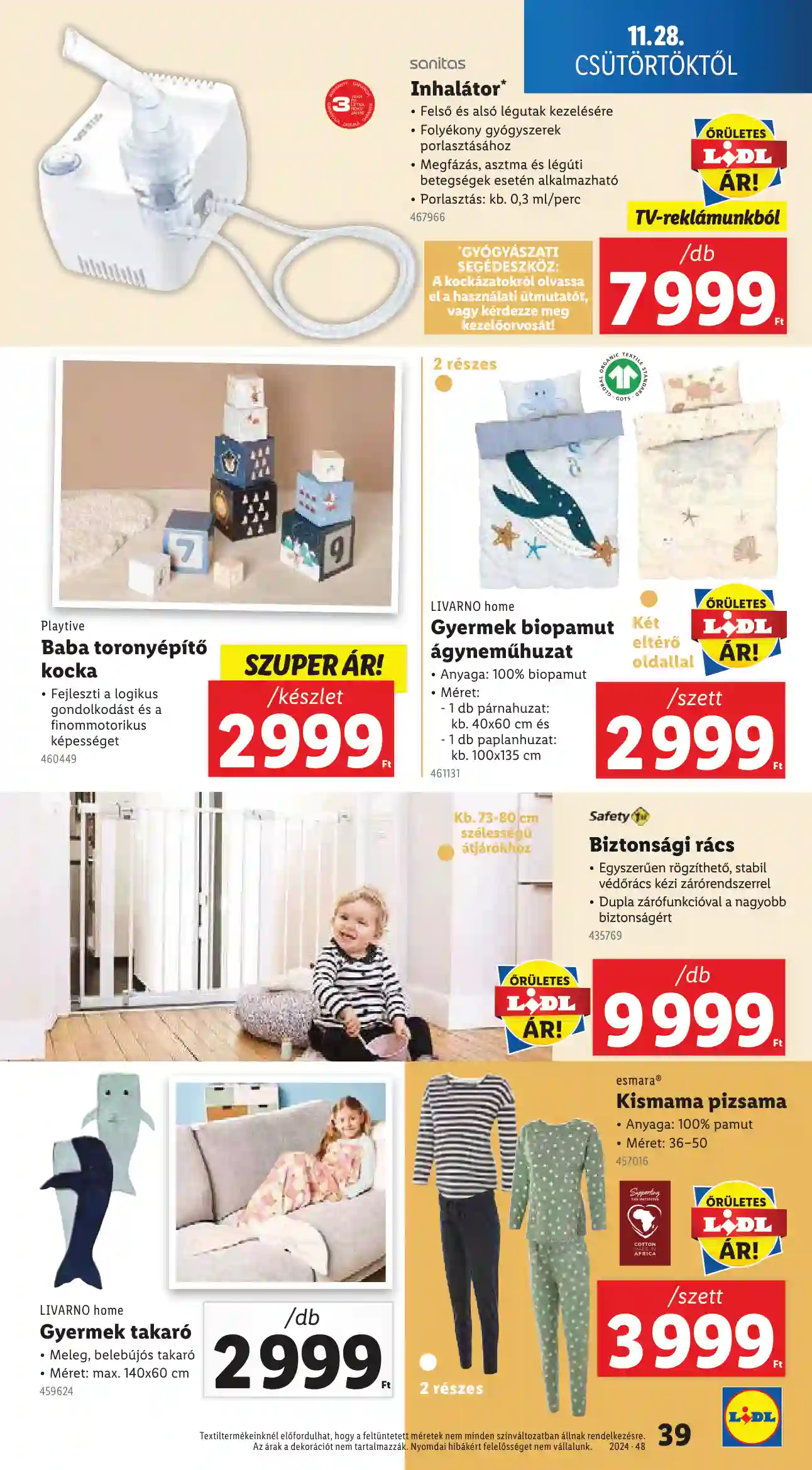 Lidl akciós újság 48. hét (Érvényes 11.28-tól) (33 oldal)