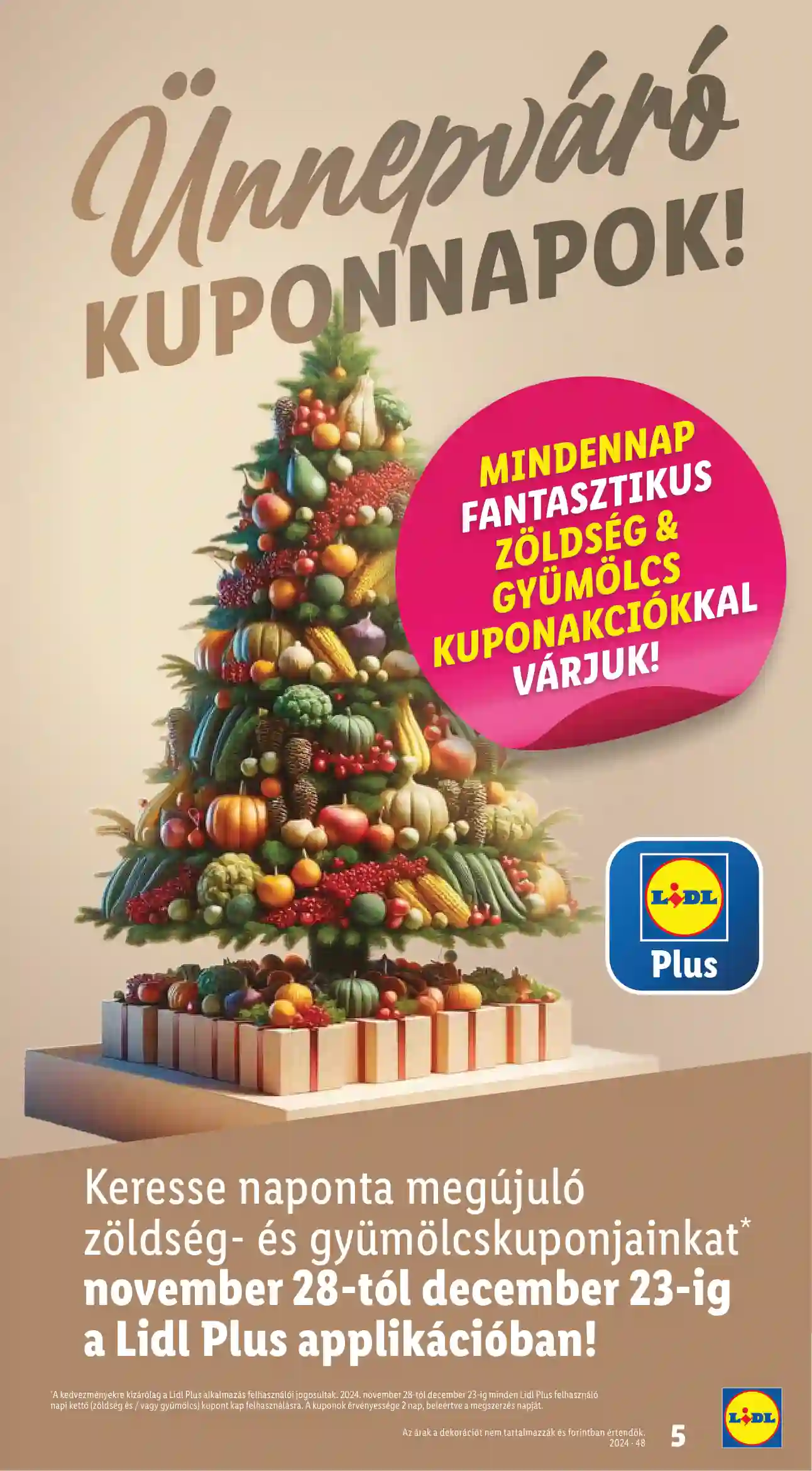 Lidl akciós újság 48. hét (Érvényes 11.28-tól) (35 oldal)