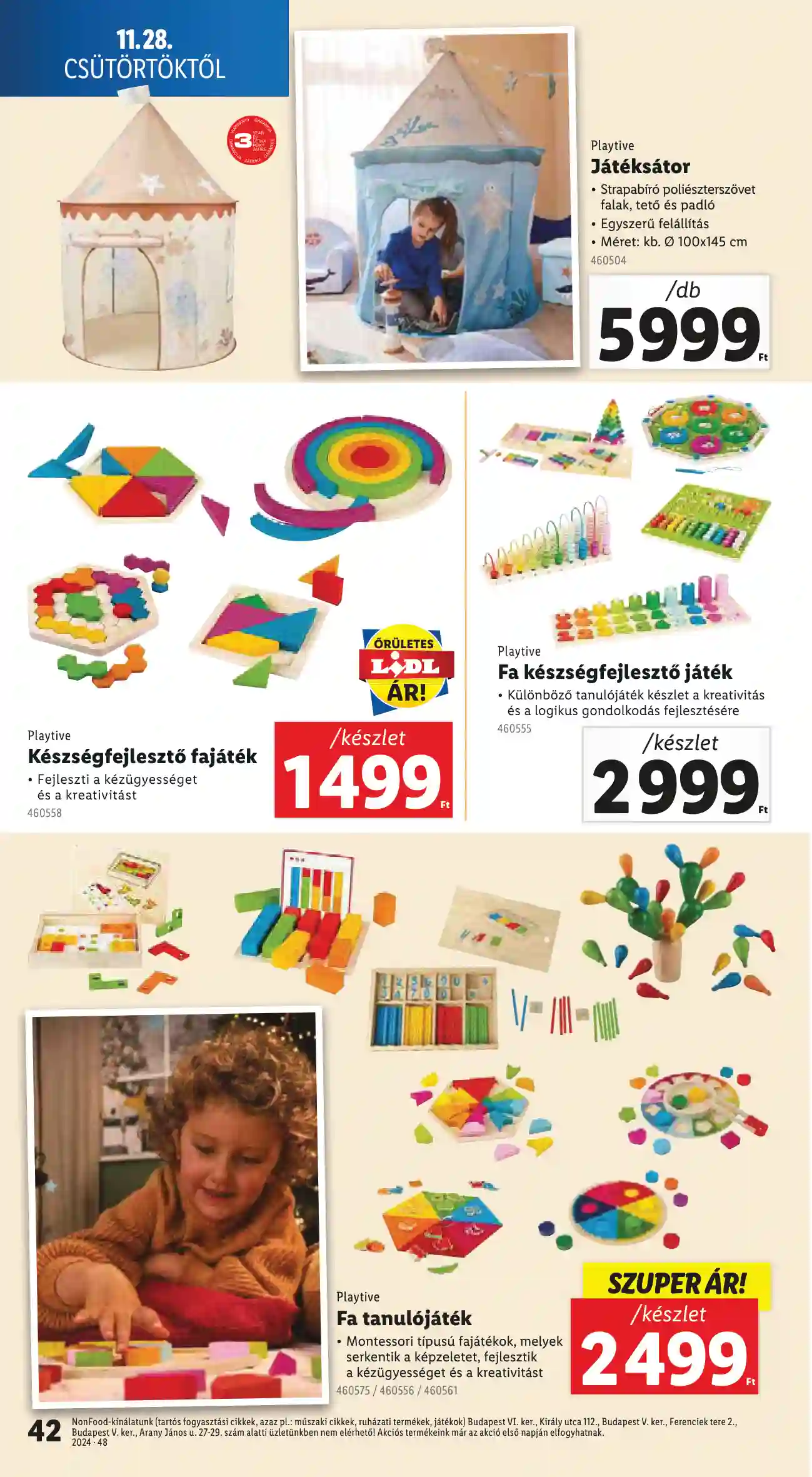 Lidl akciós újság 48. hét (Érvényes 11.28-tól) (37 oldal)