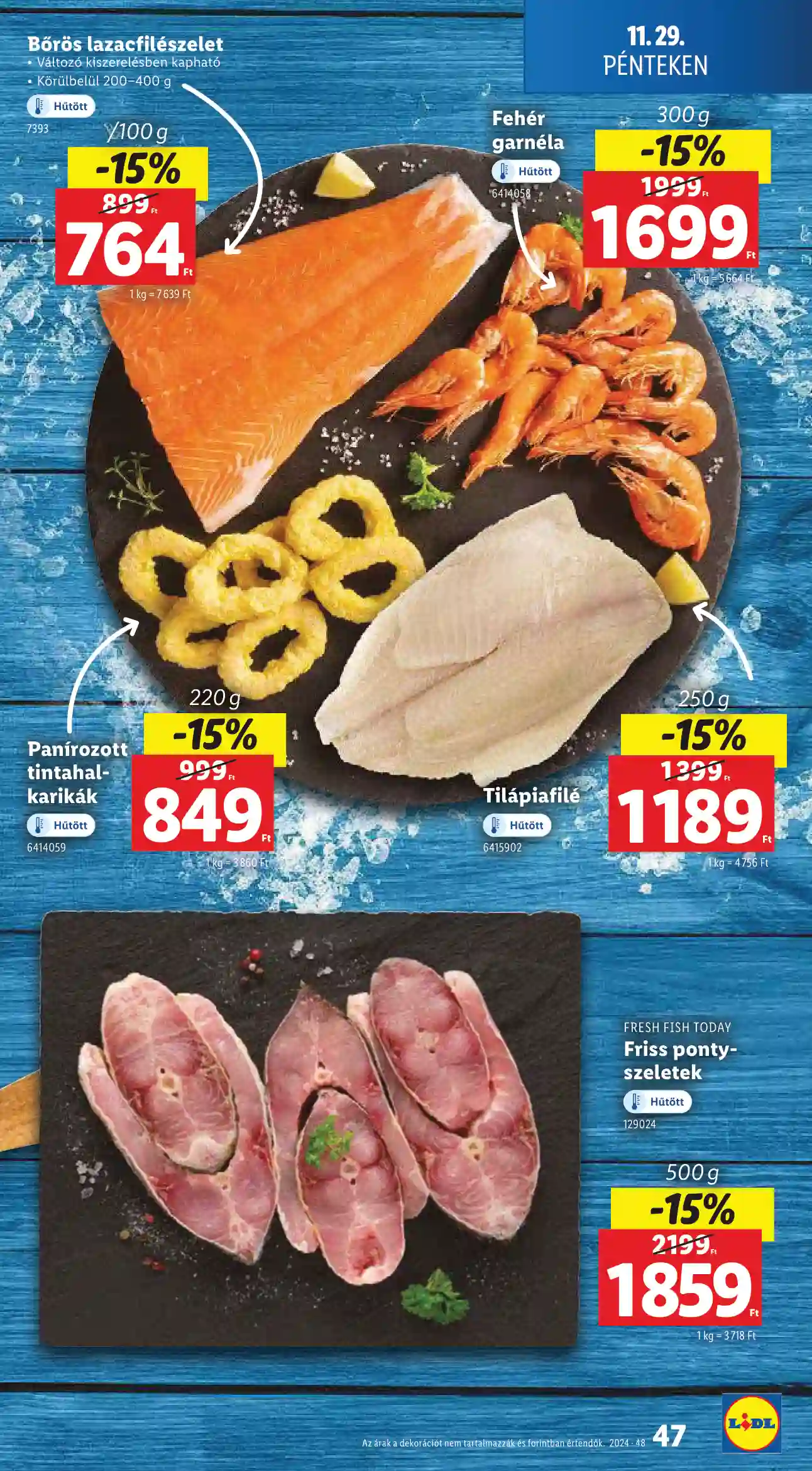 Lidl akciós újság 48. hét (Érvényes 11.28-tól) (42 oldal)