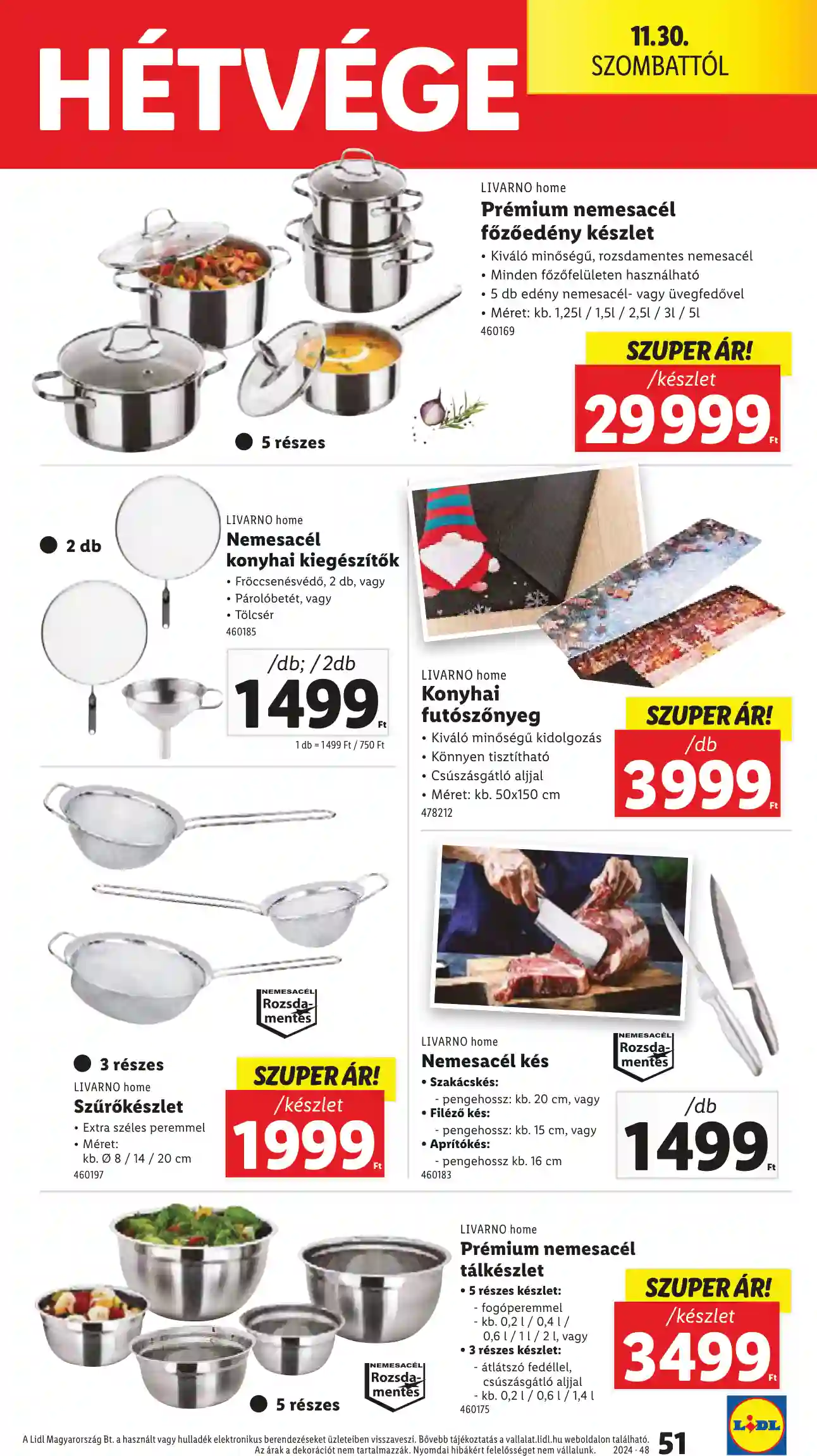 Lidl akciós újság 48. hét (Érvényes 11.28-tól) (47 oldal)