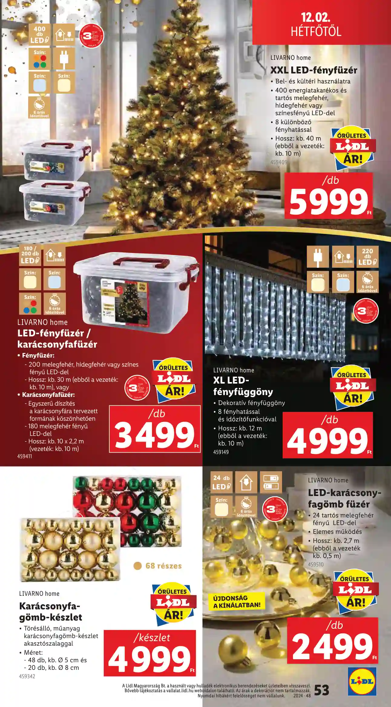 Lidl akciós újság 48. hét (Érvényes 11.28-tól) (49 oldal)
