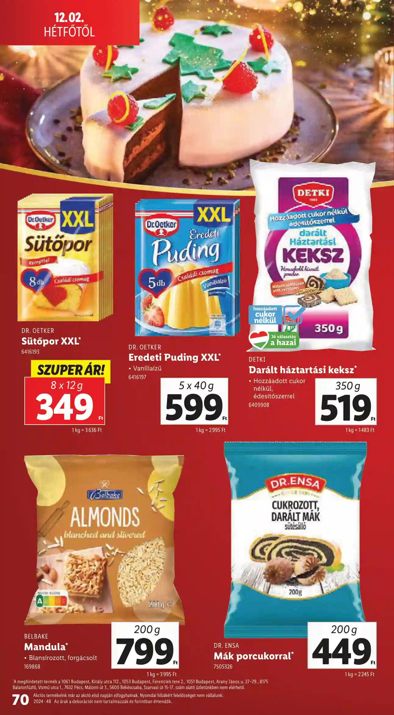 Lidl akciós újság 48. hét (Érvényes 11.28-tól) (67 oldal)