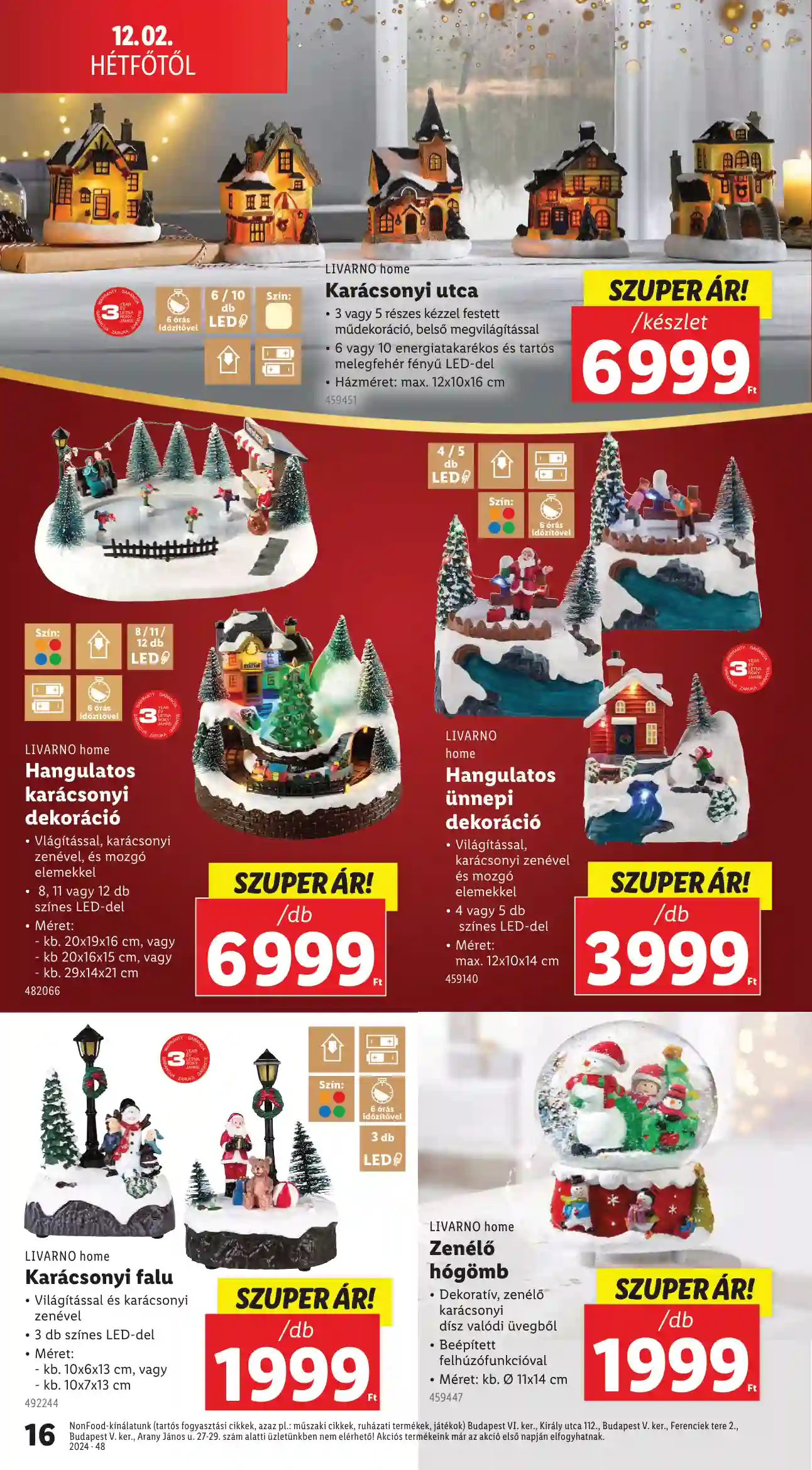 Lidl akciós újság 48. hét (Érvényes 11.28-tól) (8 oldal)