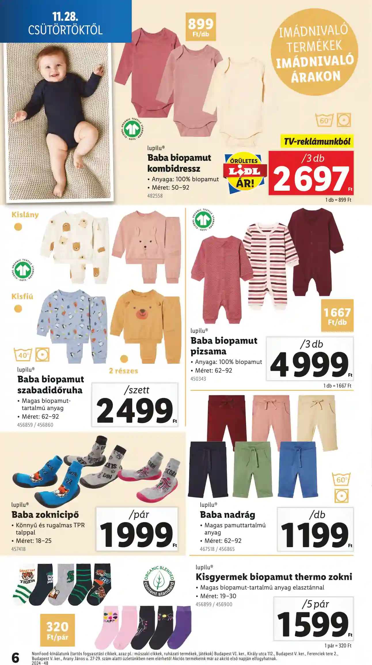 Lidl akciós újság 48. hét (Érvényes 11.28-tól) (17 oldal)