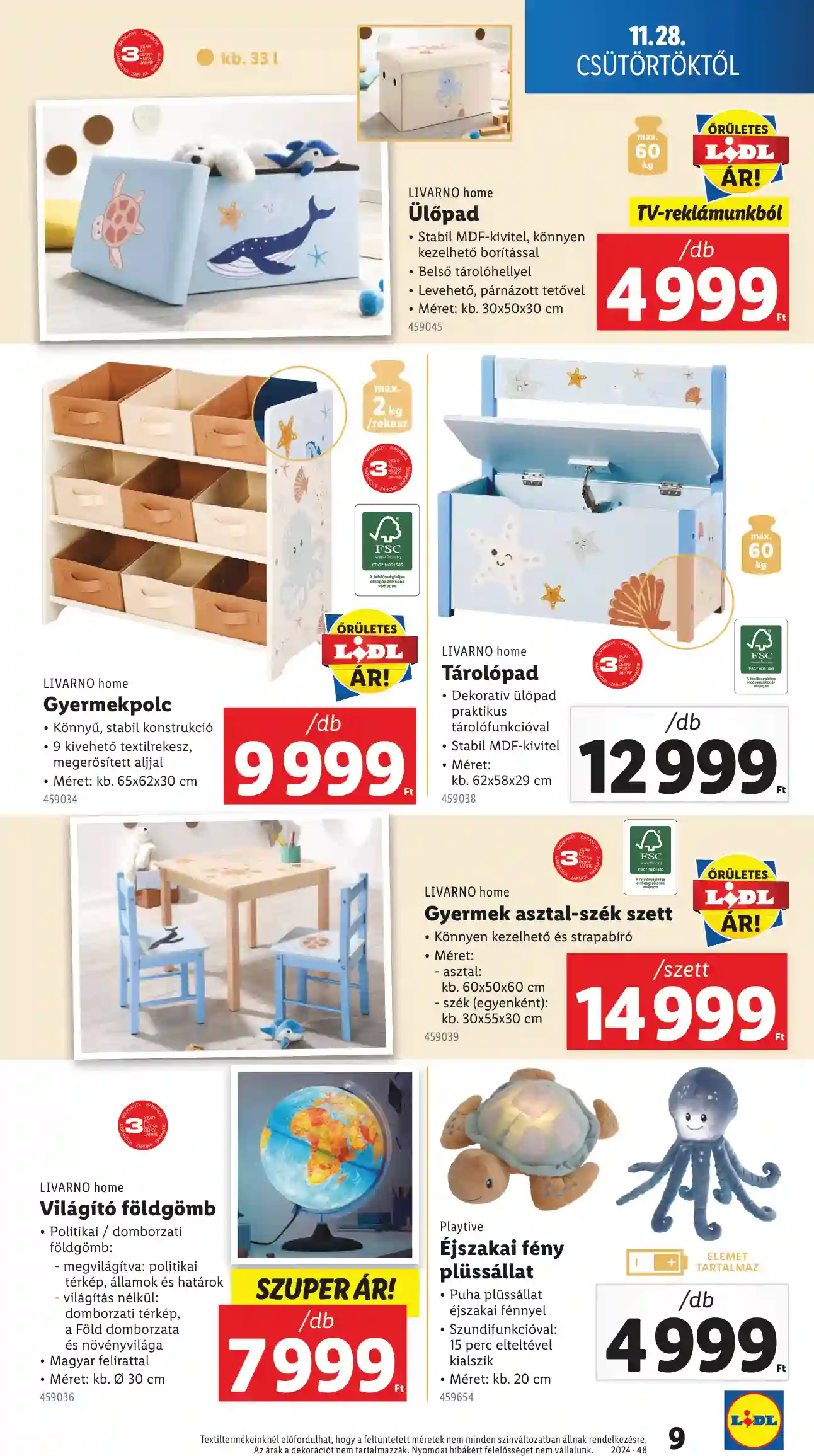 Lidl akciós újság 48. hét (Érvényes 11.28-tól) (20 oldal)
