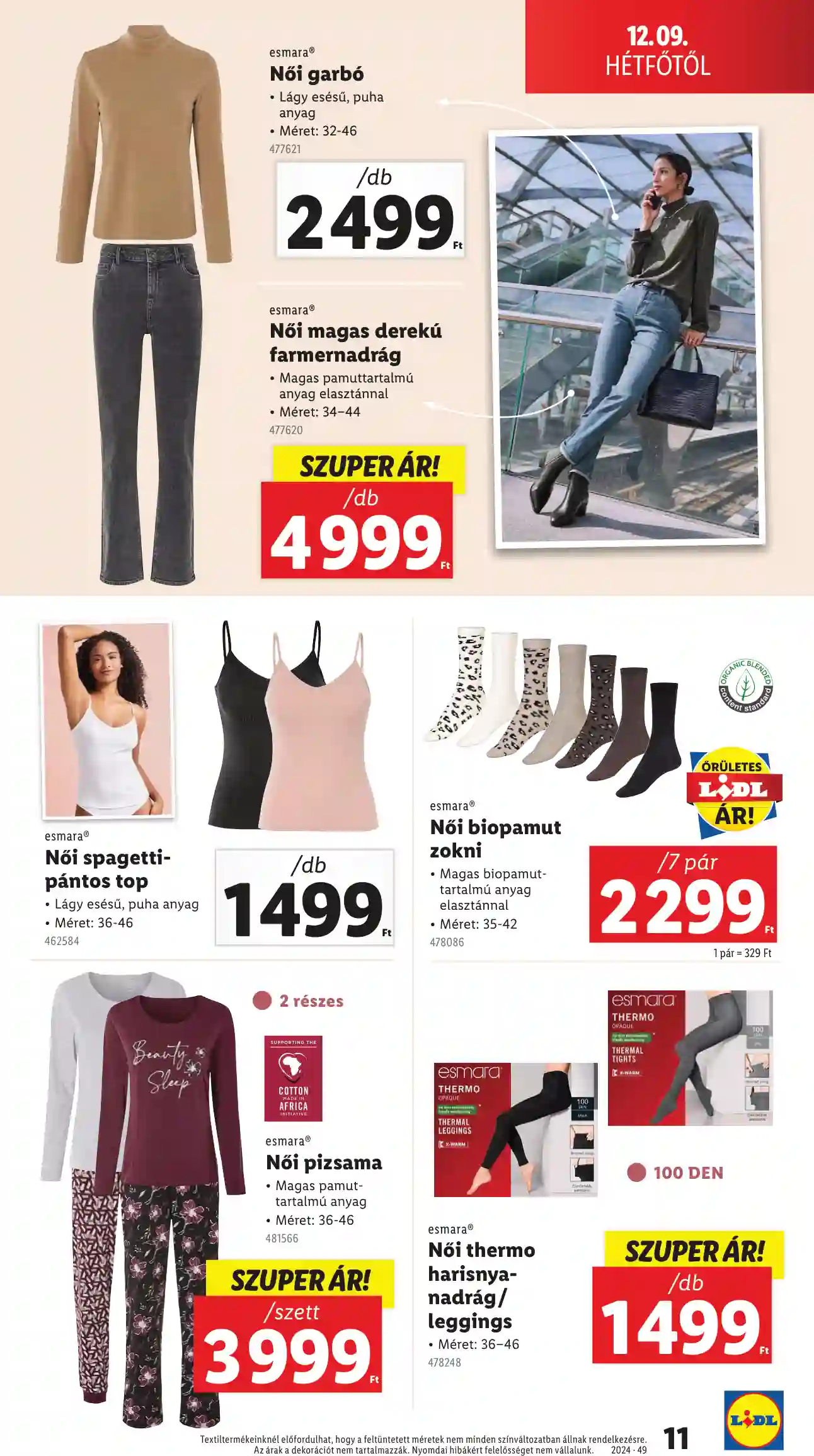 Lidl akciós újság 49. hét (Érvényes 12.07-től) (3 oldal)