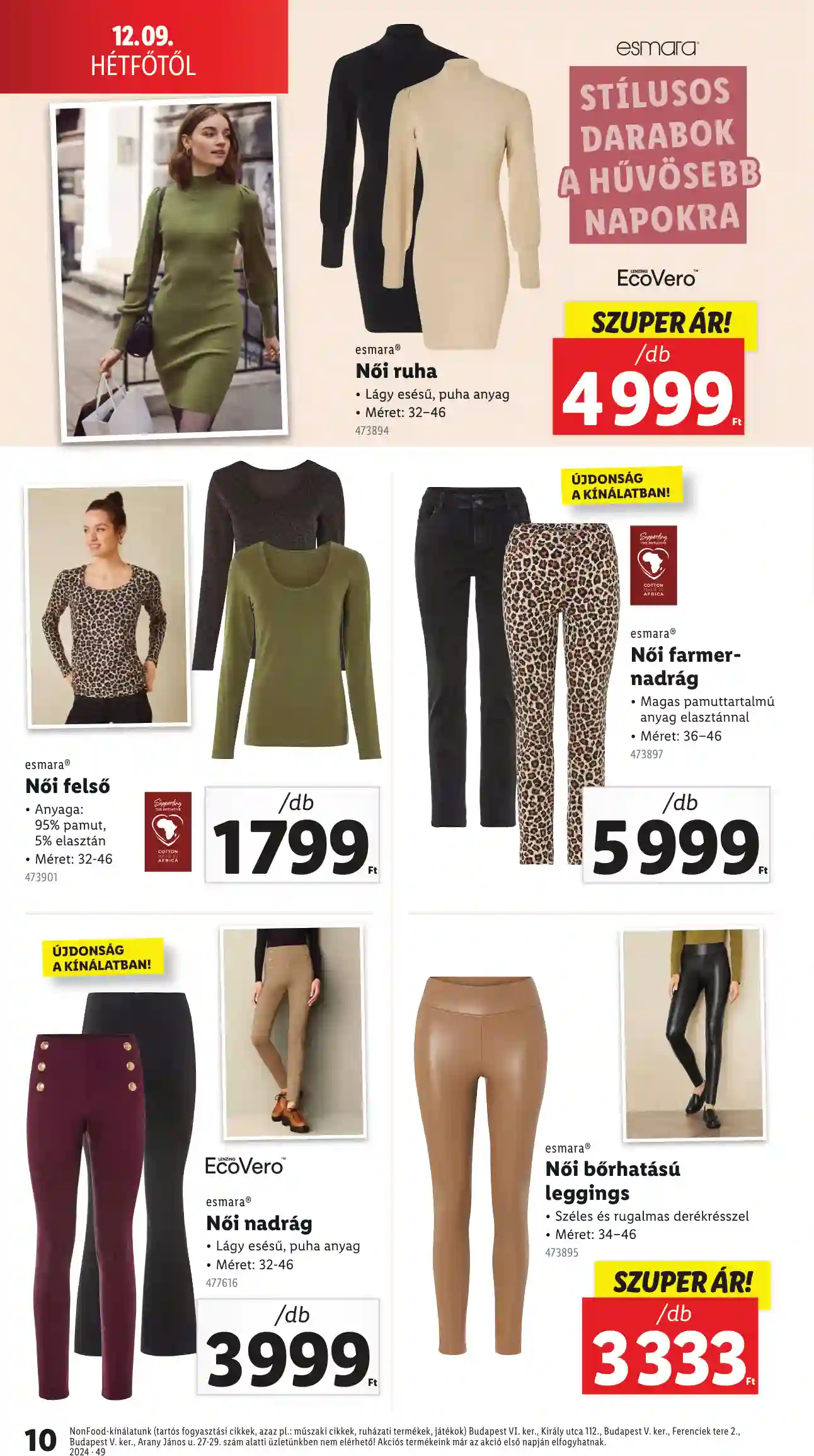 Lidl akciós újság 49. hét (Érvényes 12.07-től) (11 oldal)