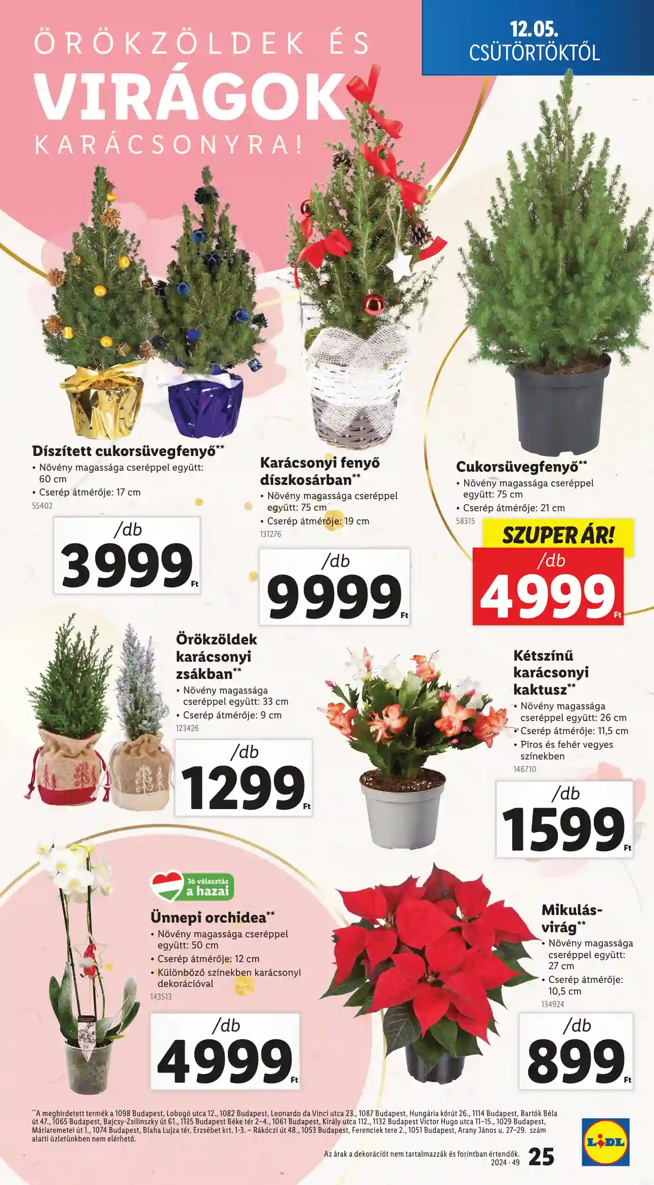 Lidl akciós újság 49. hét (Érvényes 12.05-től) (18 oldal)
