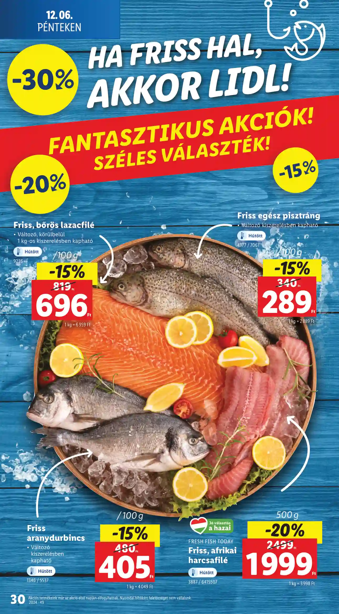 Lidl akciós újság 49. hét (Érvényes 12.05-től) (23 oldal)